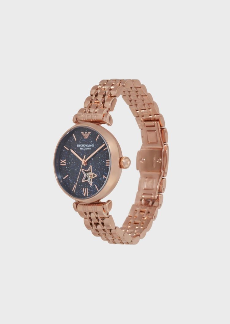 Emporio Armani 奢美满天星机械腕表