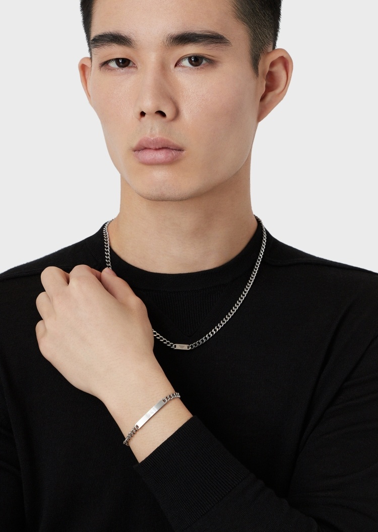 Emporio Armani 项链手链组合套装