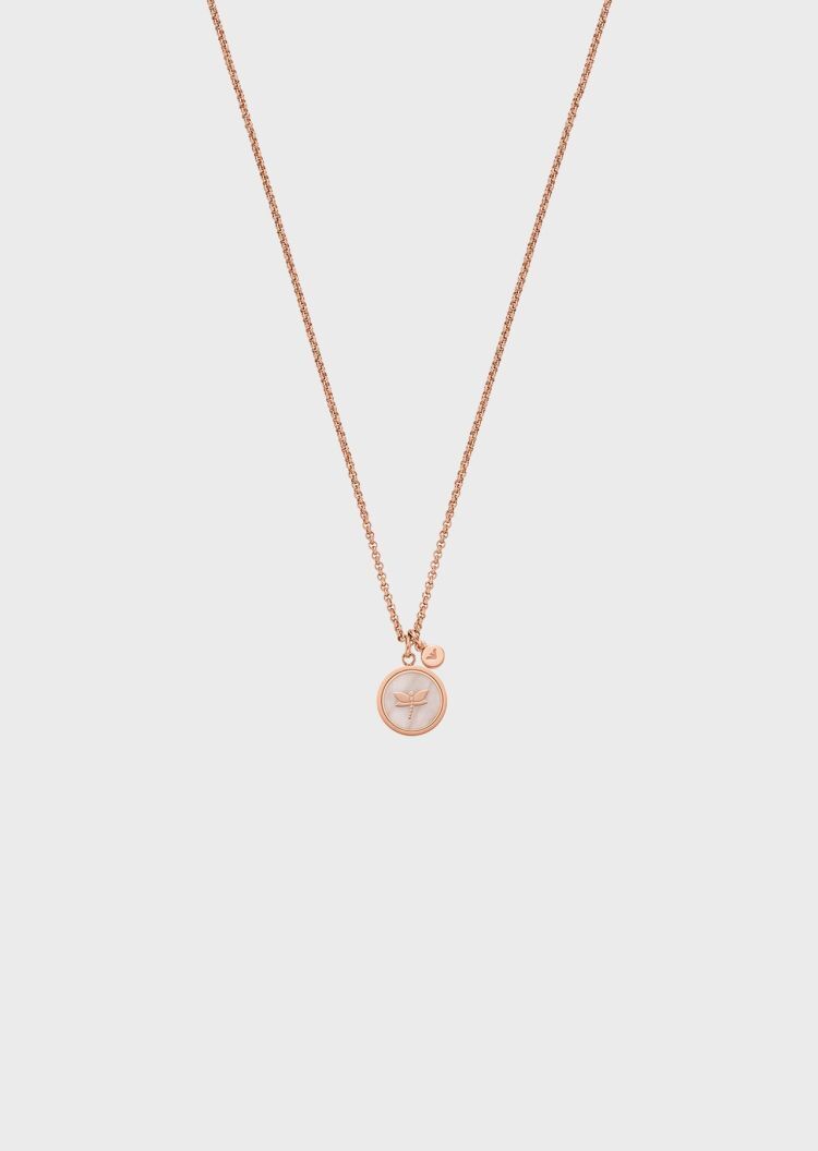 Emporio Armani 小蜻蜓LOGO项链