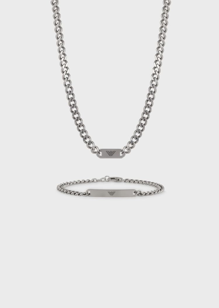 Emporio Armani 项链手链组合套装