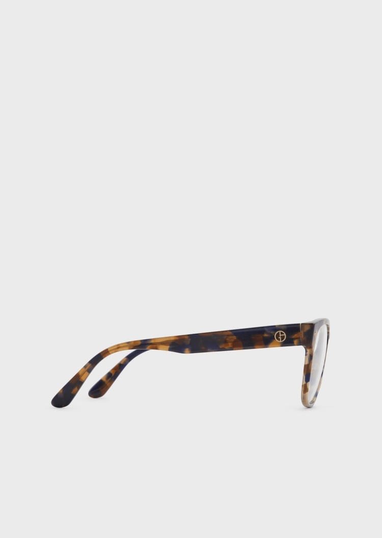 Giorgio Armani 豹纹镜框光学眼镜