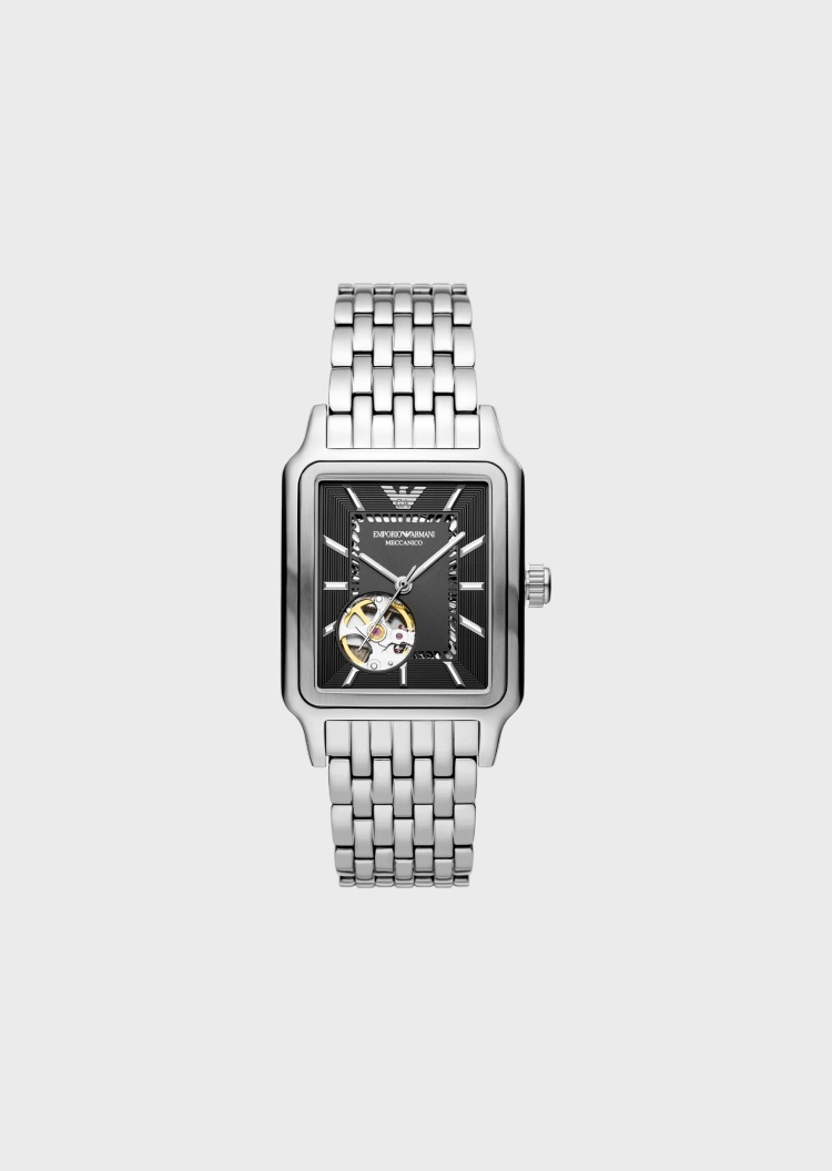 Emporio Armani 圆形闪耀石英腕表