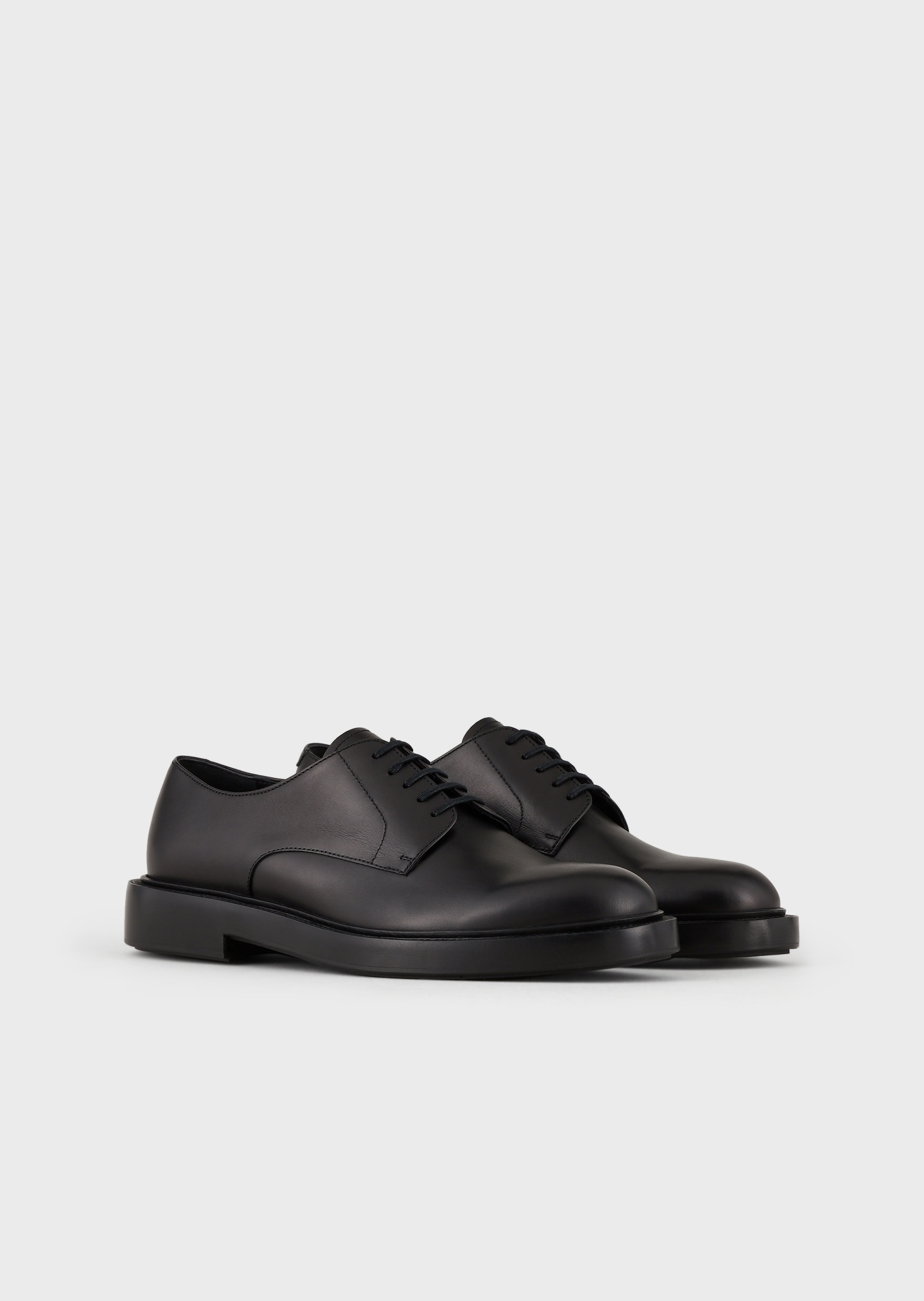 Giorgio Armani 犊牛皮革系带正装鞋