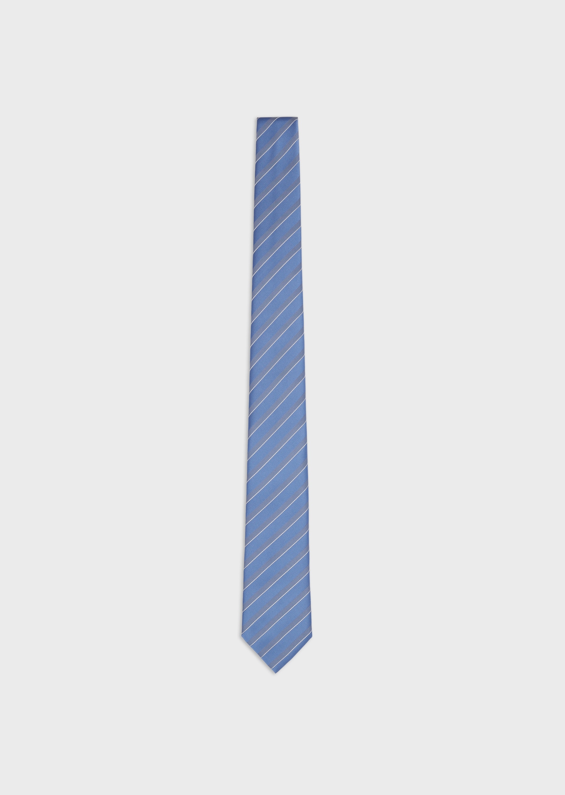 Giorgio Armani 斜条纹桑蚕丝领带