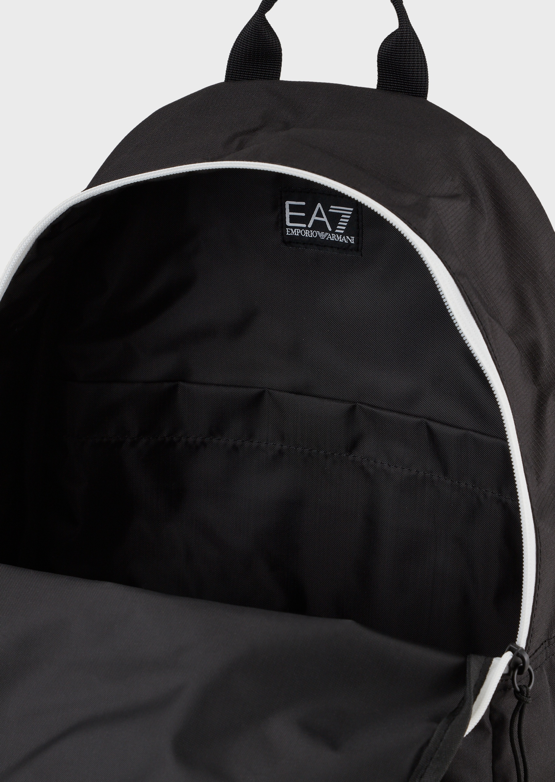 EA7 印花LOGO双肩包