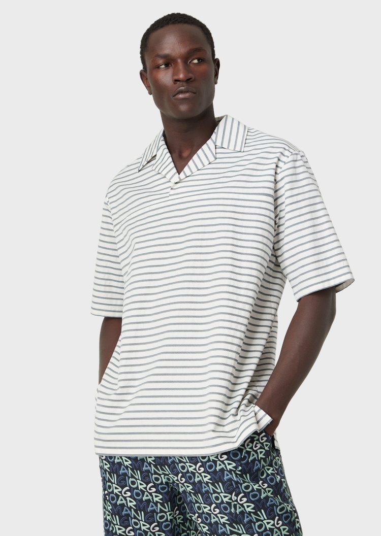 Giorgio Armani 棉质短袖衬衫