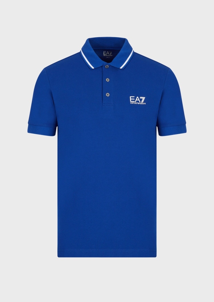 EA7 经典短袖POLO衫
