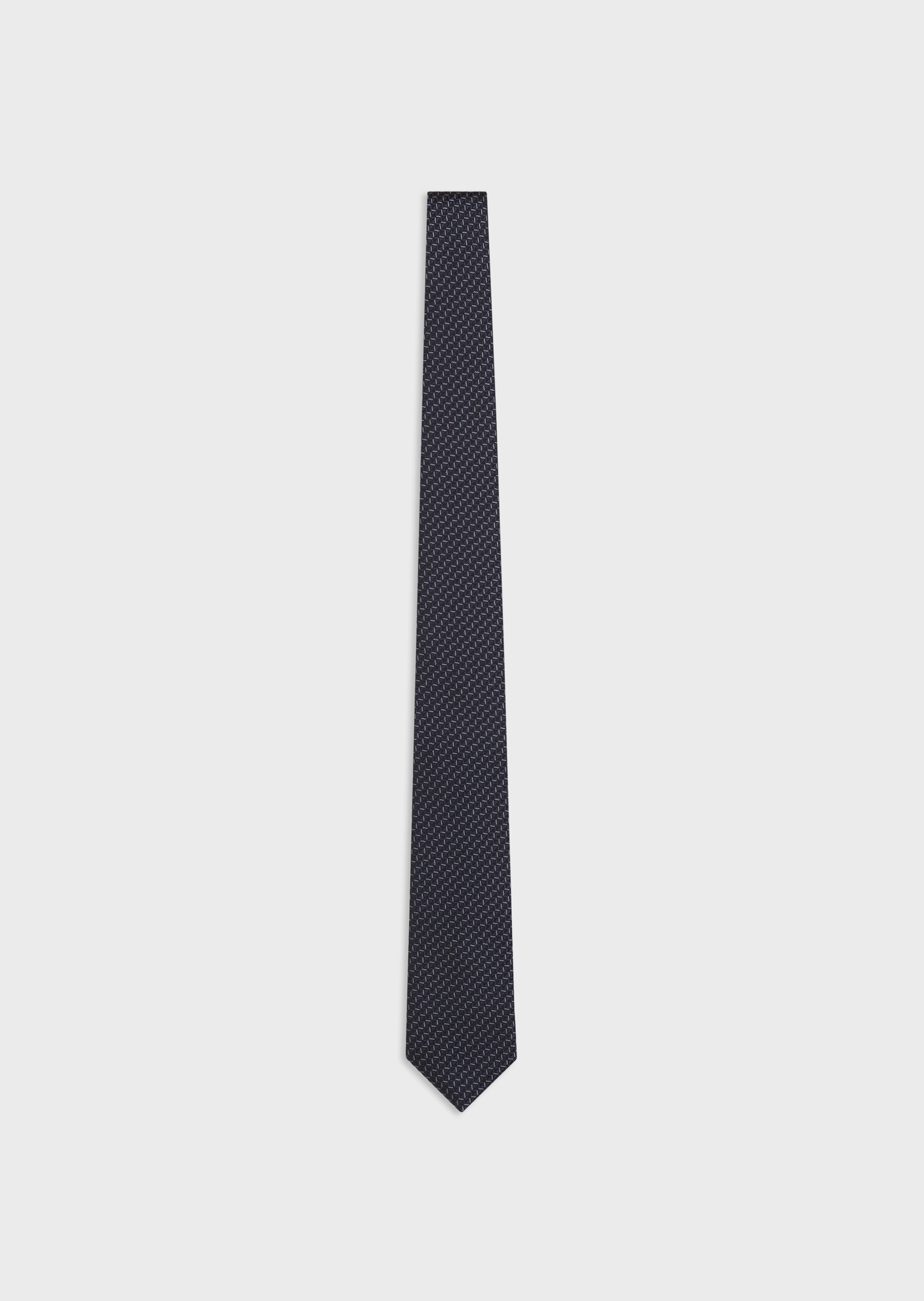 Giorgio Armani 几何提花图案领带