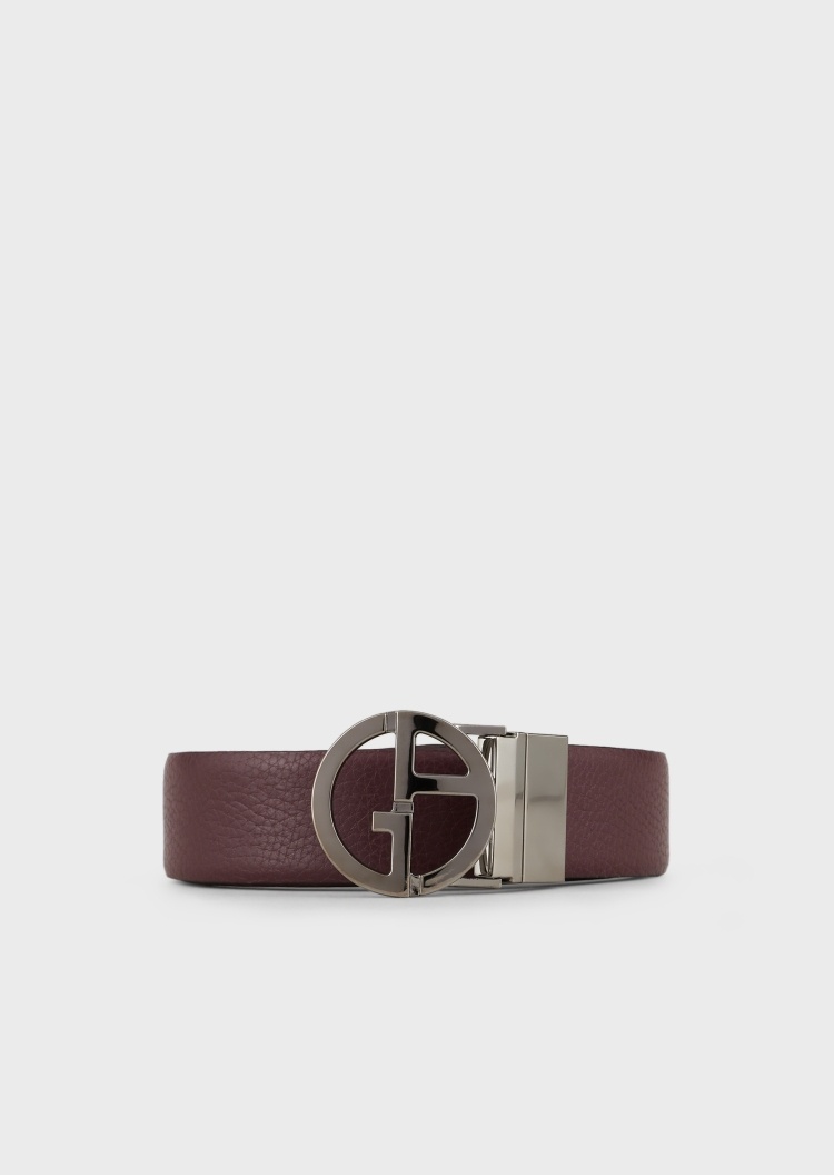 Giorgio Armani 皮革正反两用腰带