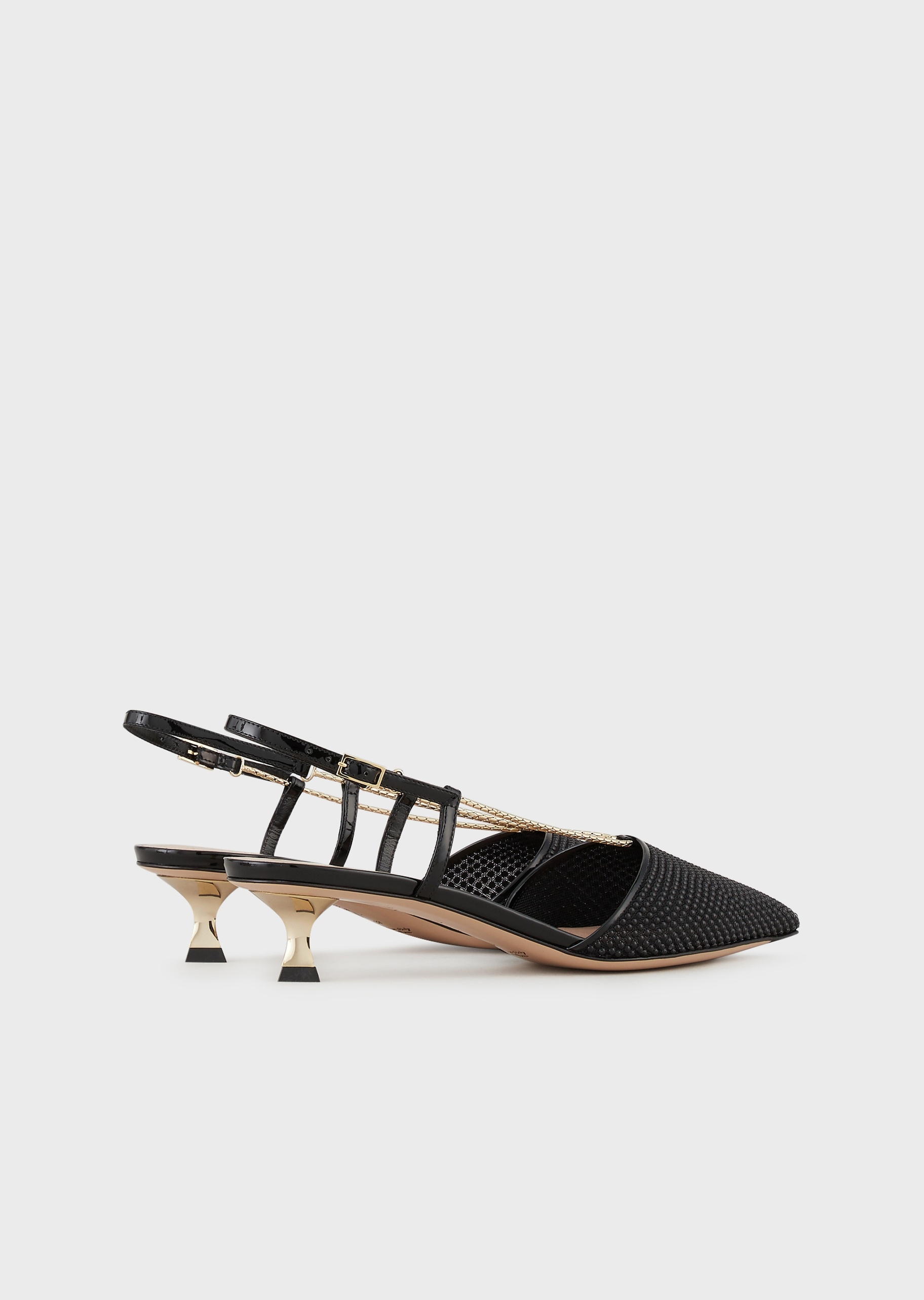 Giorgio Armani 链条珍珠高跟鞋