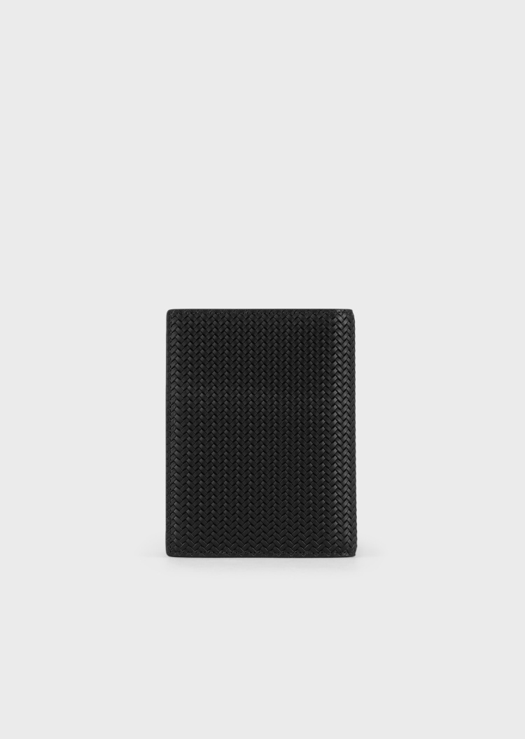 Giorgio Armani 编制皮革卡包