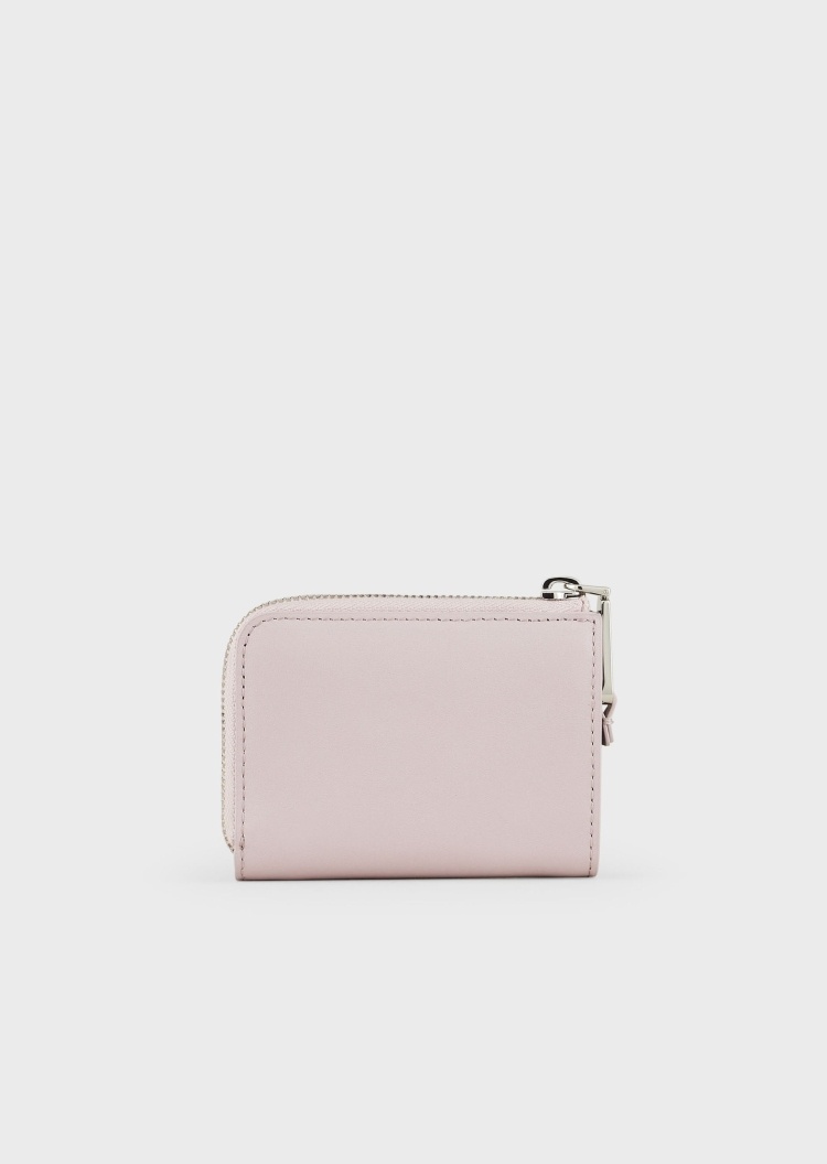 Emporio Armani 小号全拉链皮革钱包