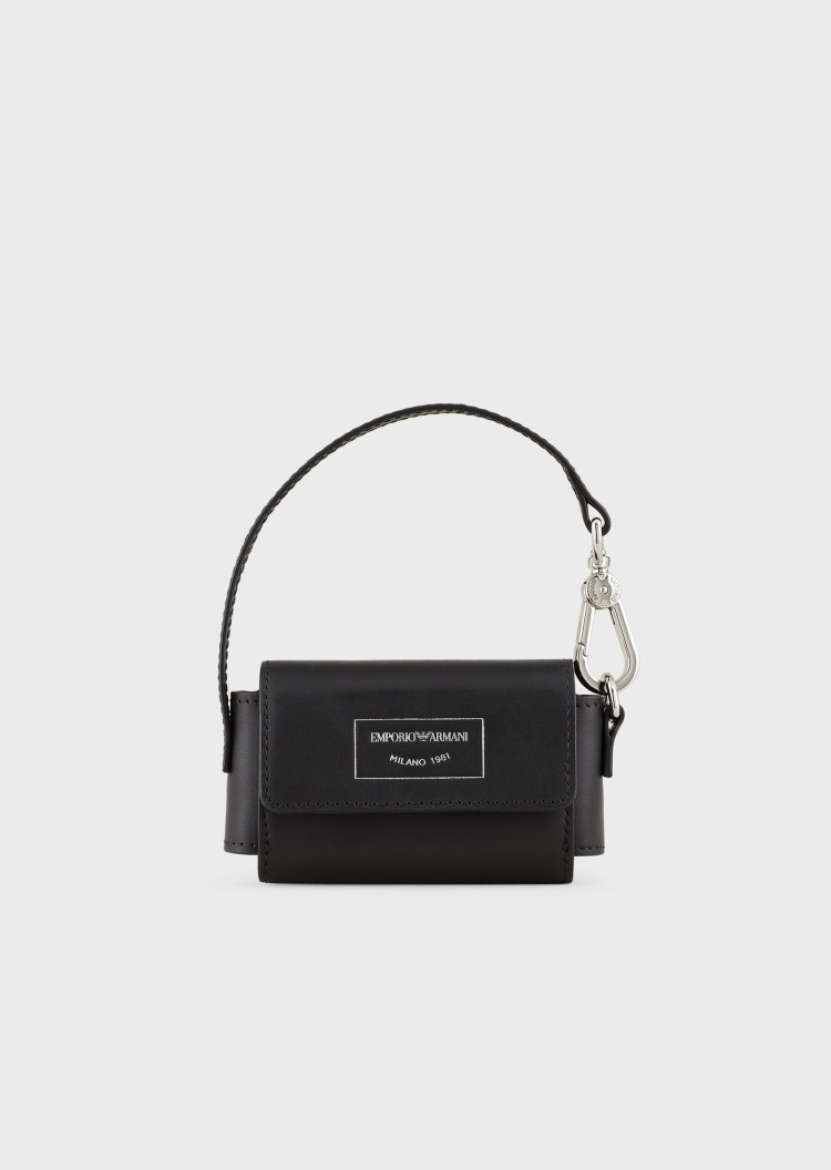 Emporio Armani 经典LOGO小巧手提式卡夹