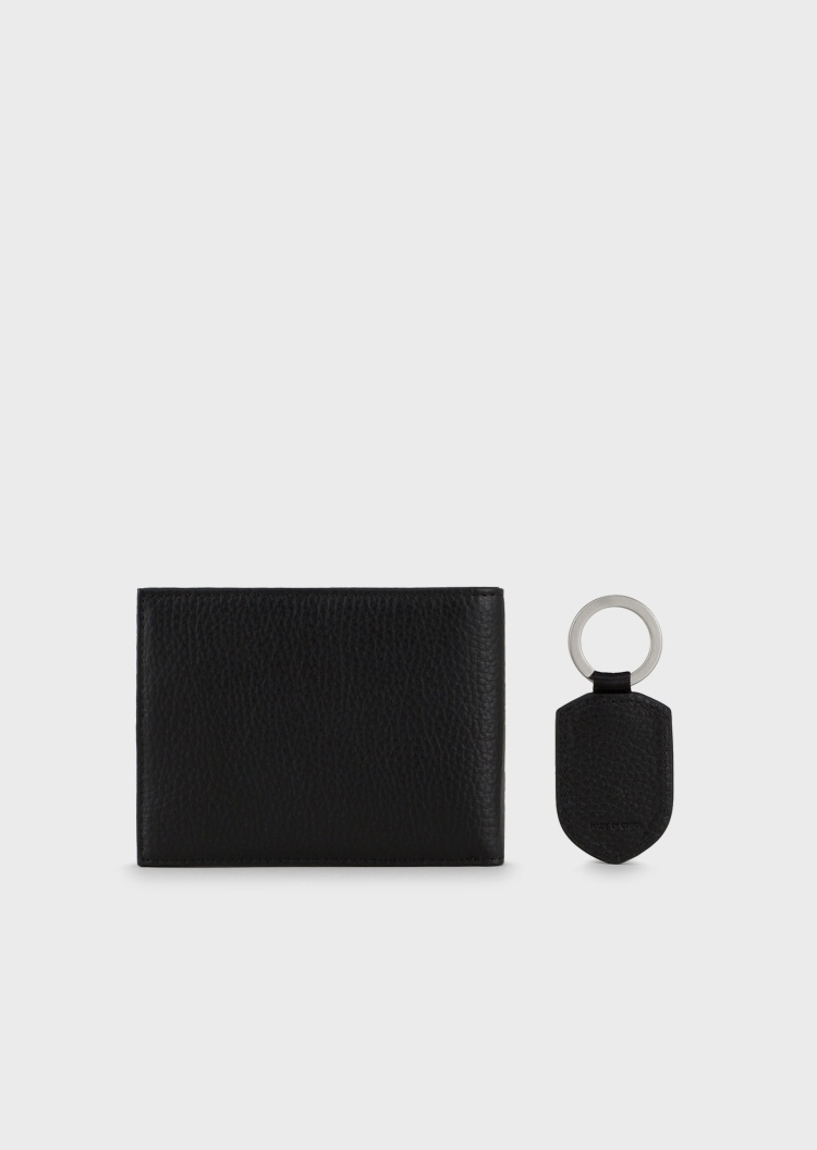 Emporio Armani 钱包和钥匙圈礼盒