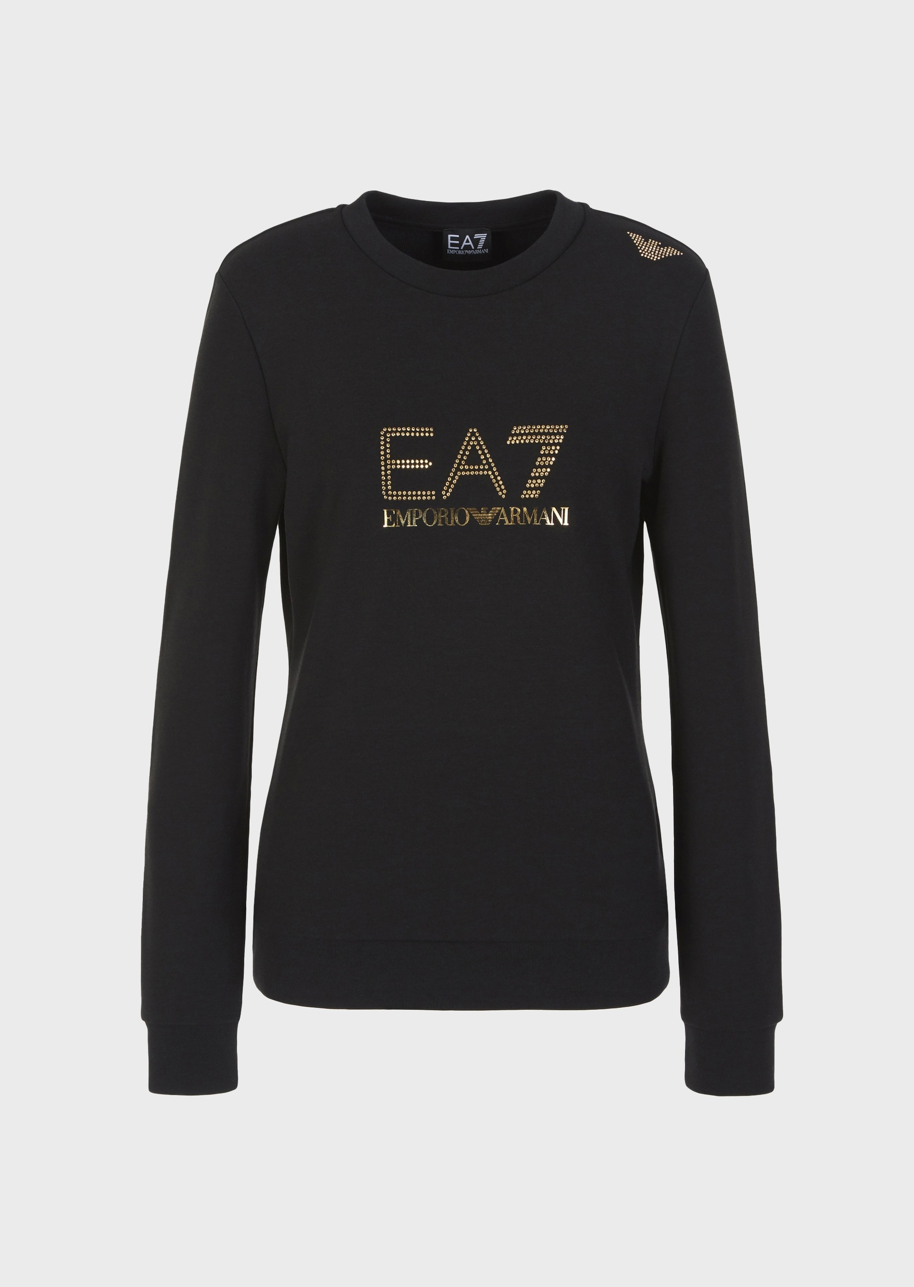 EA7 舒适印花休闲卫衣