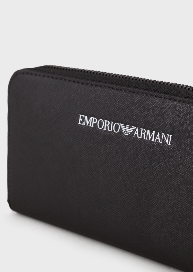 Emporio Armani 环绕式拉链钱包