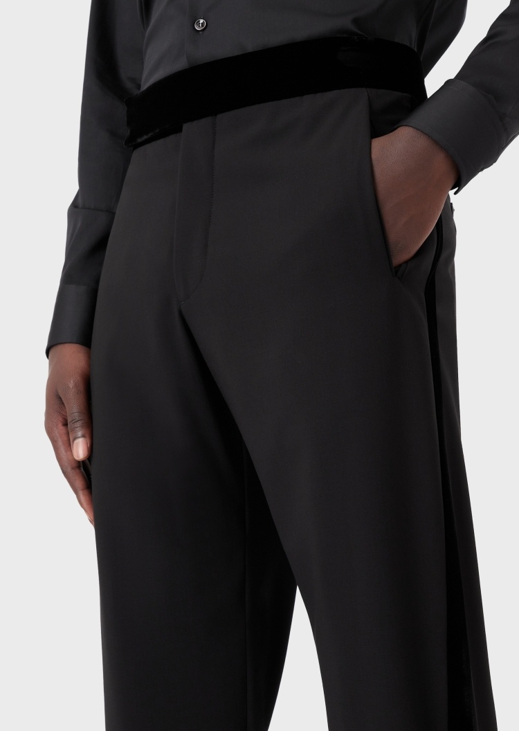 Giorgio Armani 胶囊系列晚礼服裤装