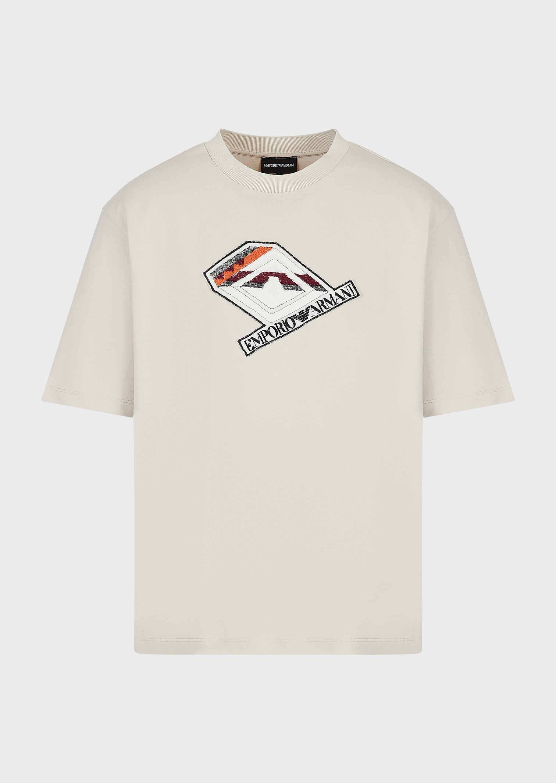 Emporio Armani 立体贴片短袖T恤
