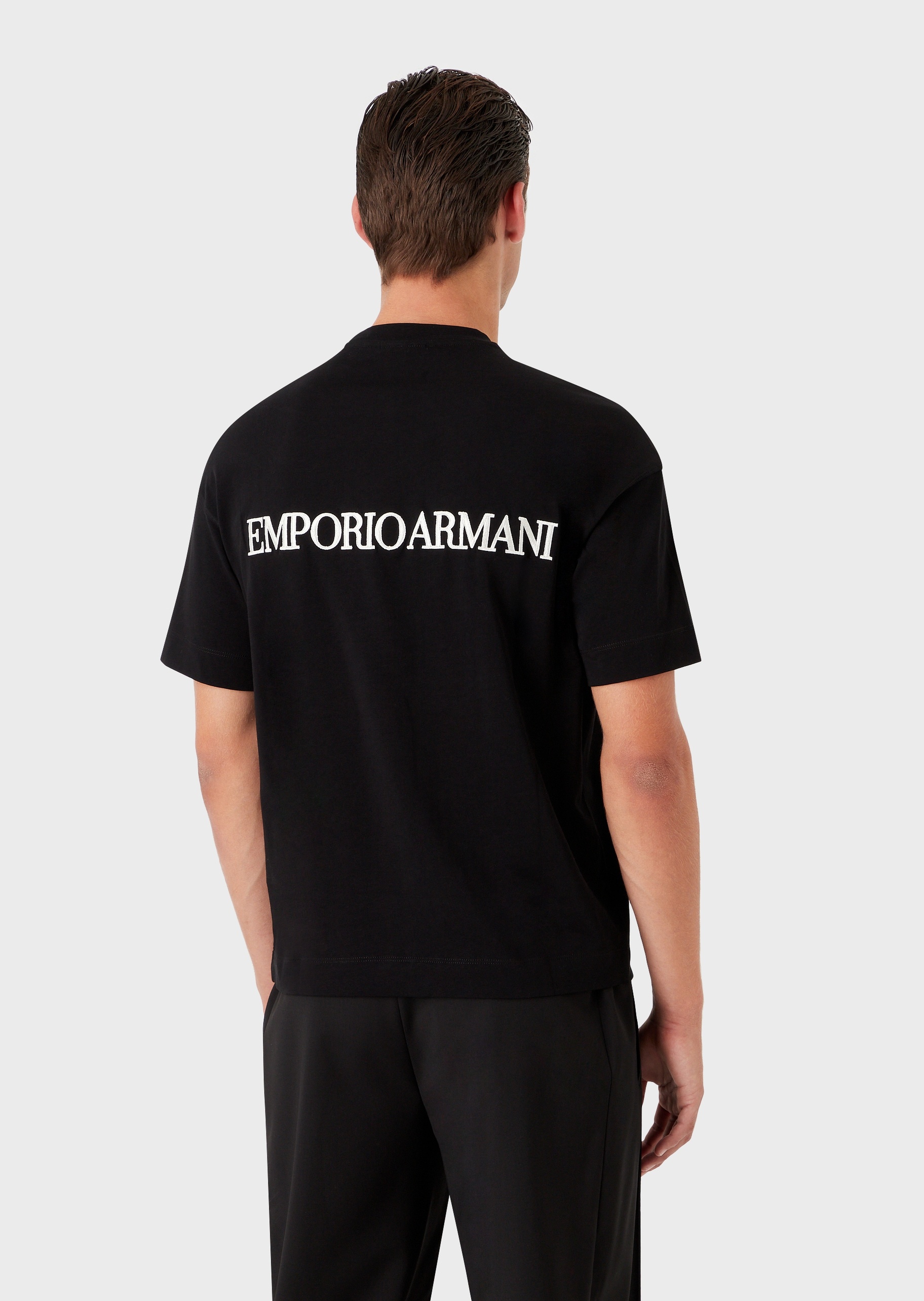 Emporio Armani 经典棉质短袖T恤