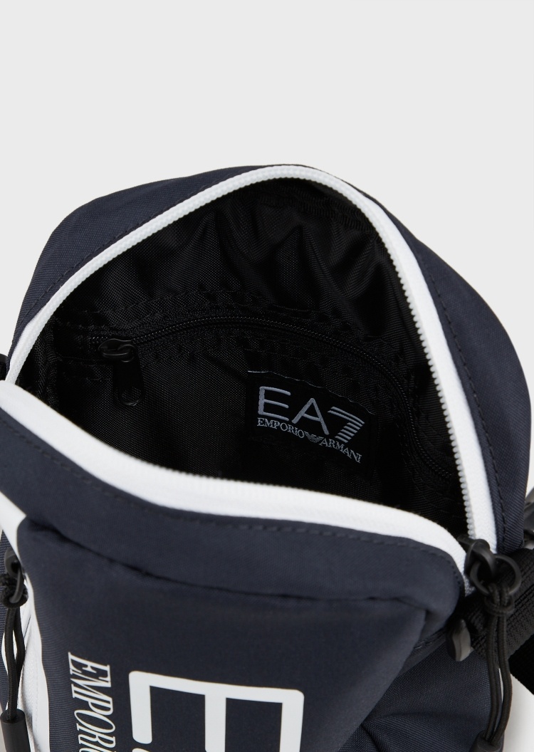 EA7 印花LOGO单肩包