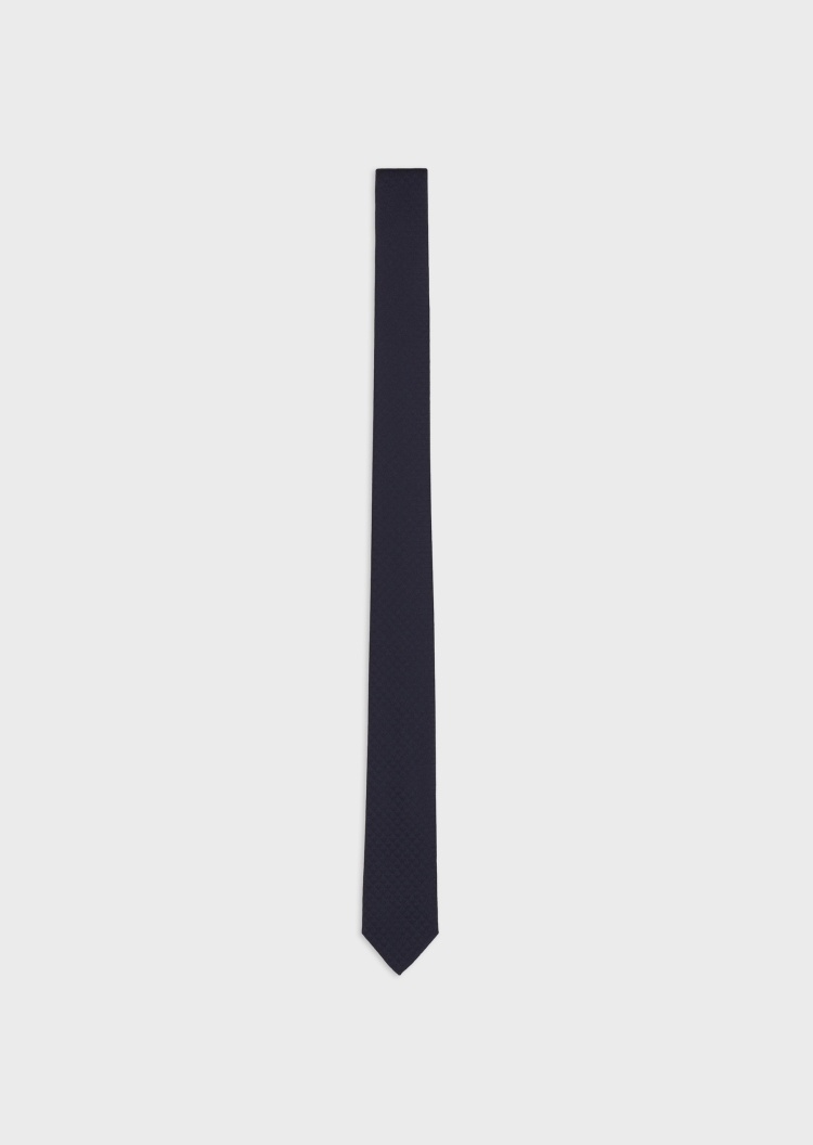 Emporio Armani 桑蚕丝鹰标领带