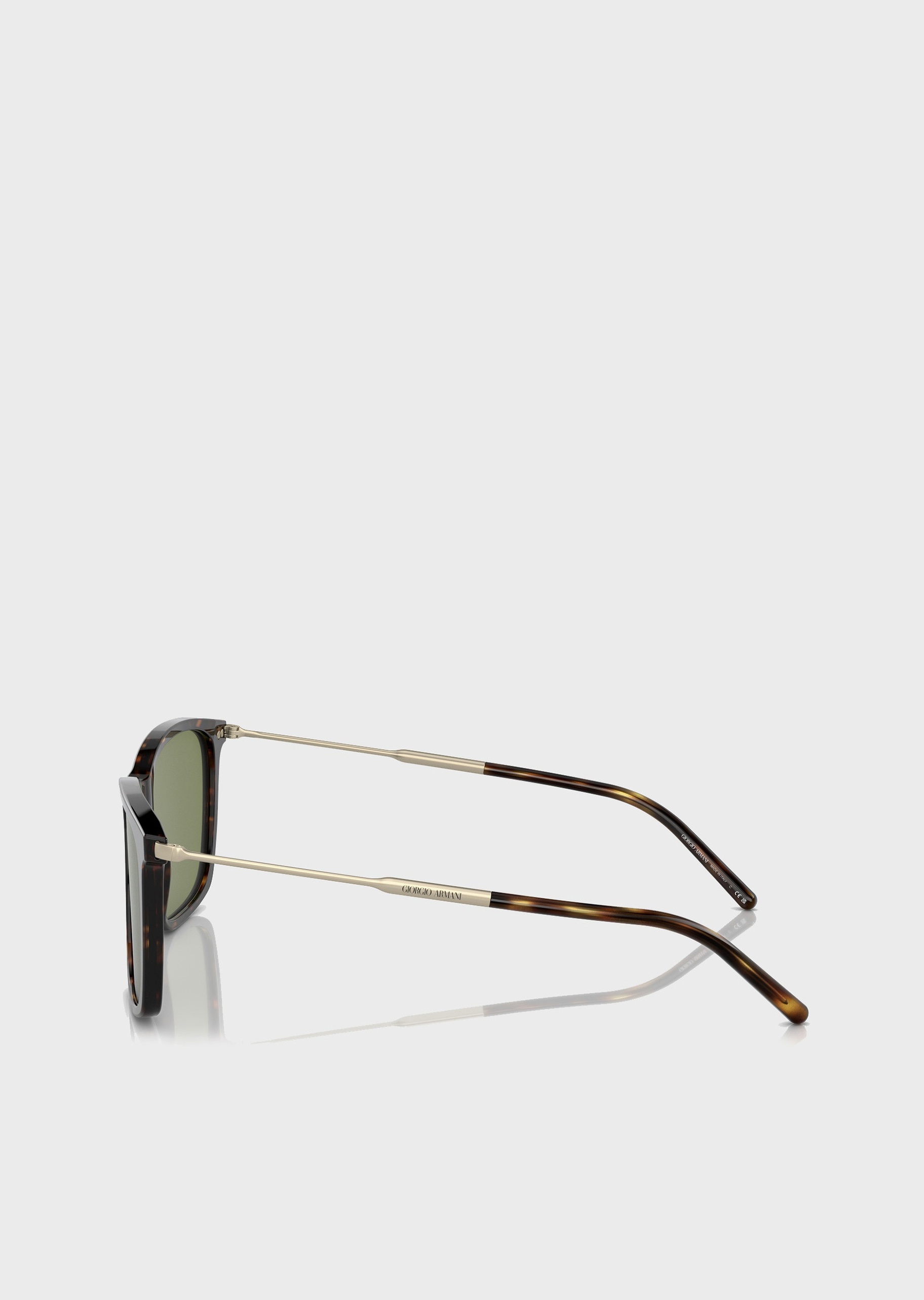 Giorgio Armani 男士复古矩形框太阳眼镜