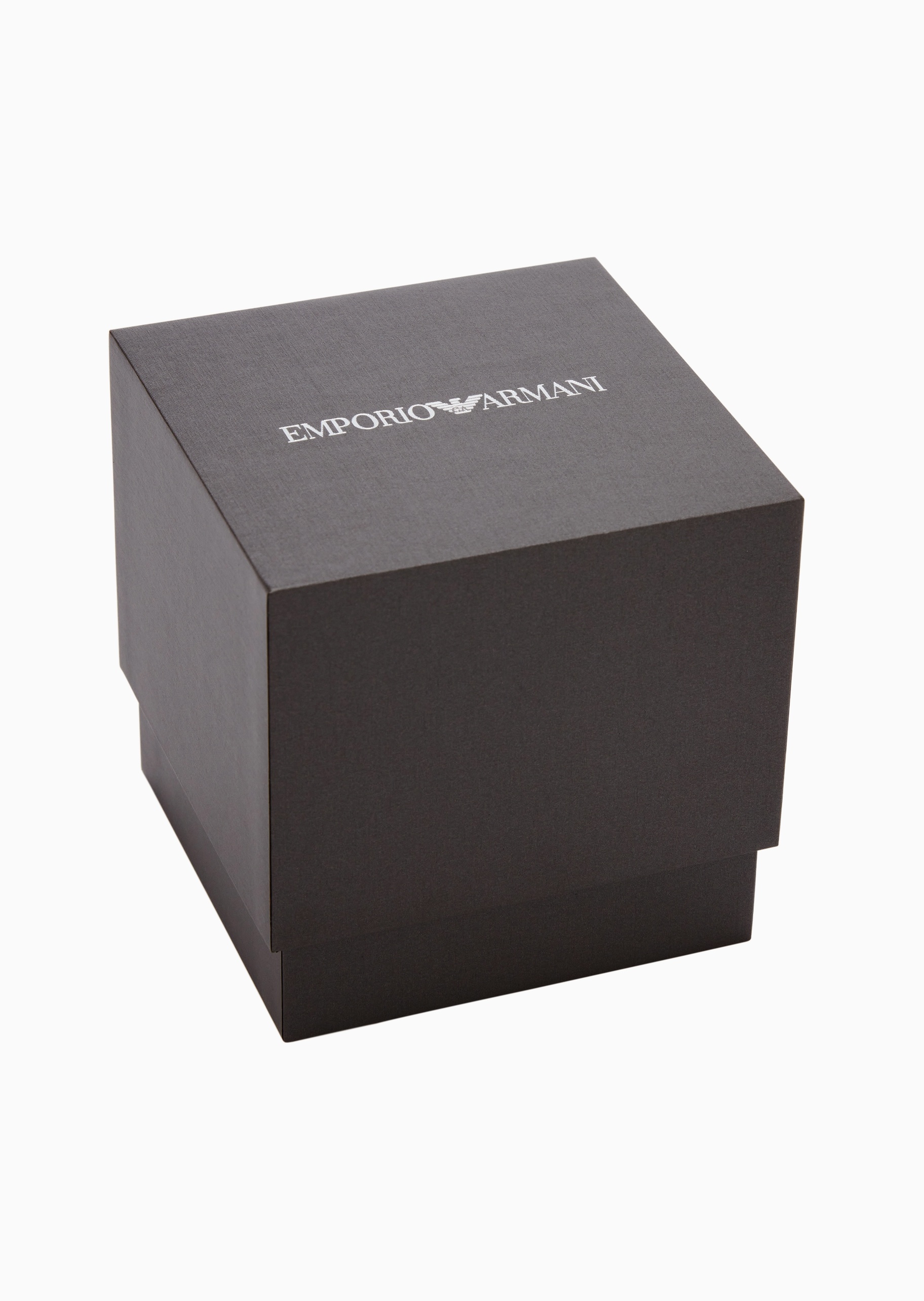 Emporio Armani 男士三指针大表盘鳄鱼纹皮革腕带石英腕表