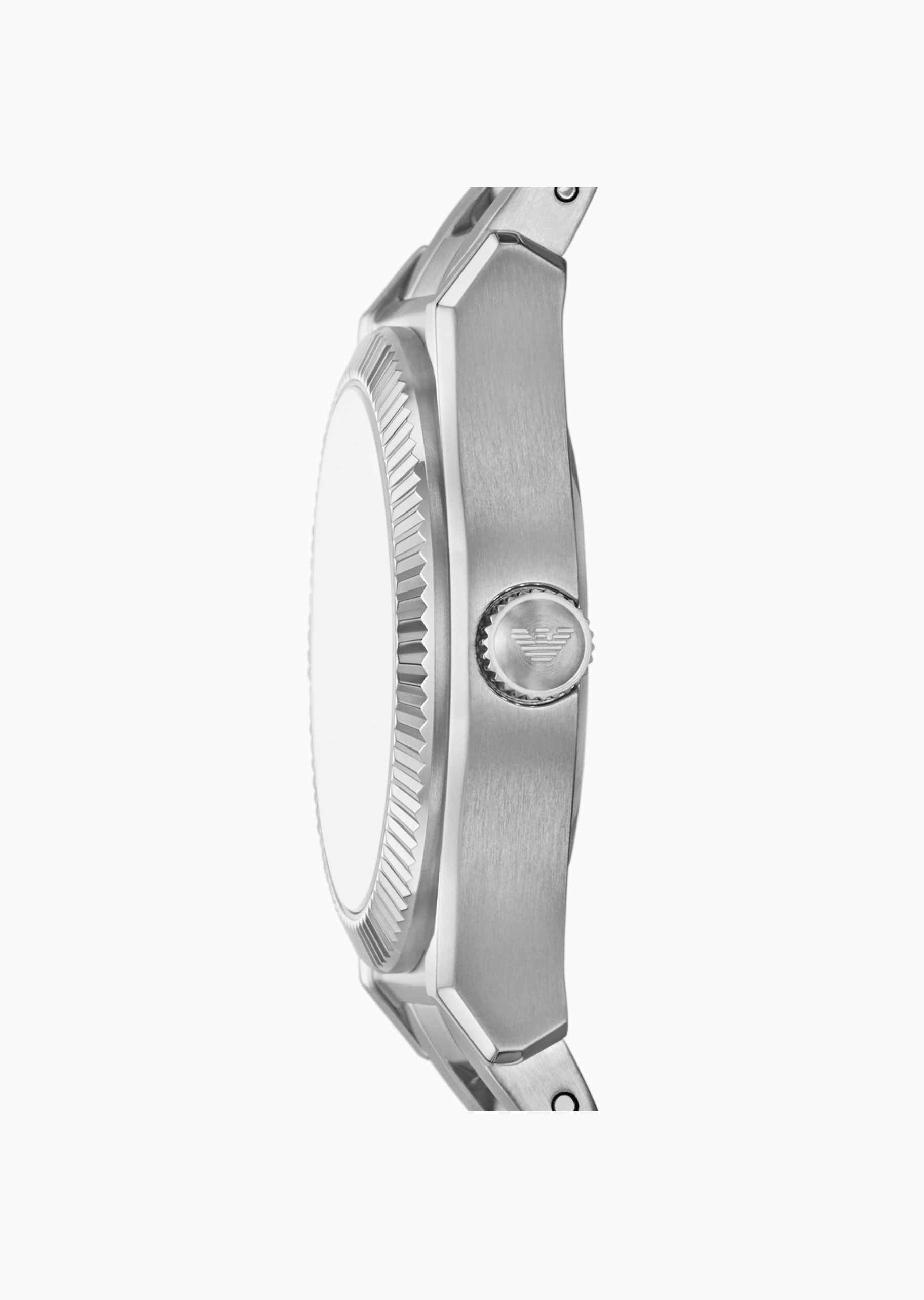 Emporio Armani 女士薄荷绿小表盘素色钢带石英腕表