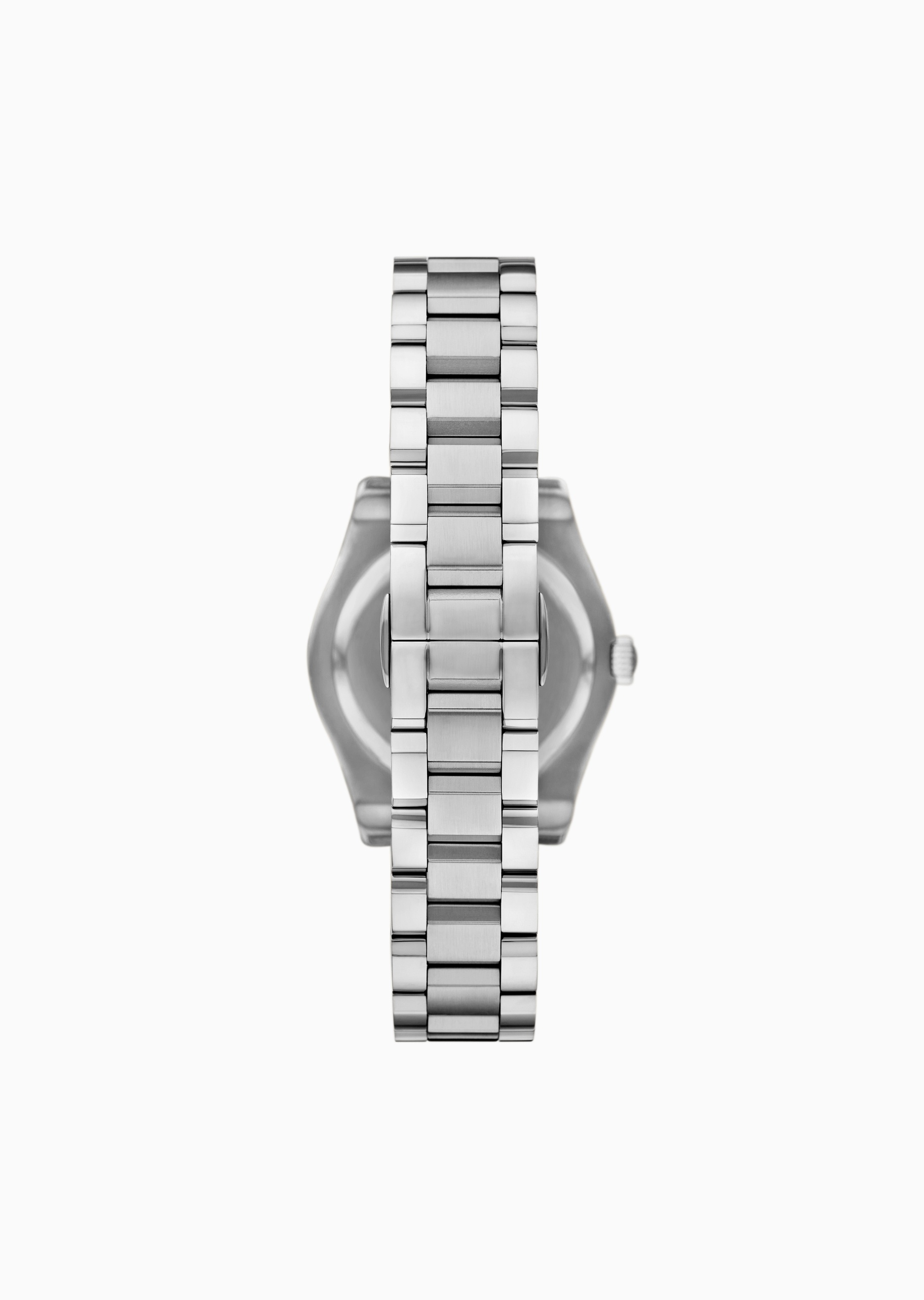 Emporio Armani 女士薄荷绿小表盘素色钢带石英腕表