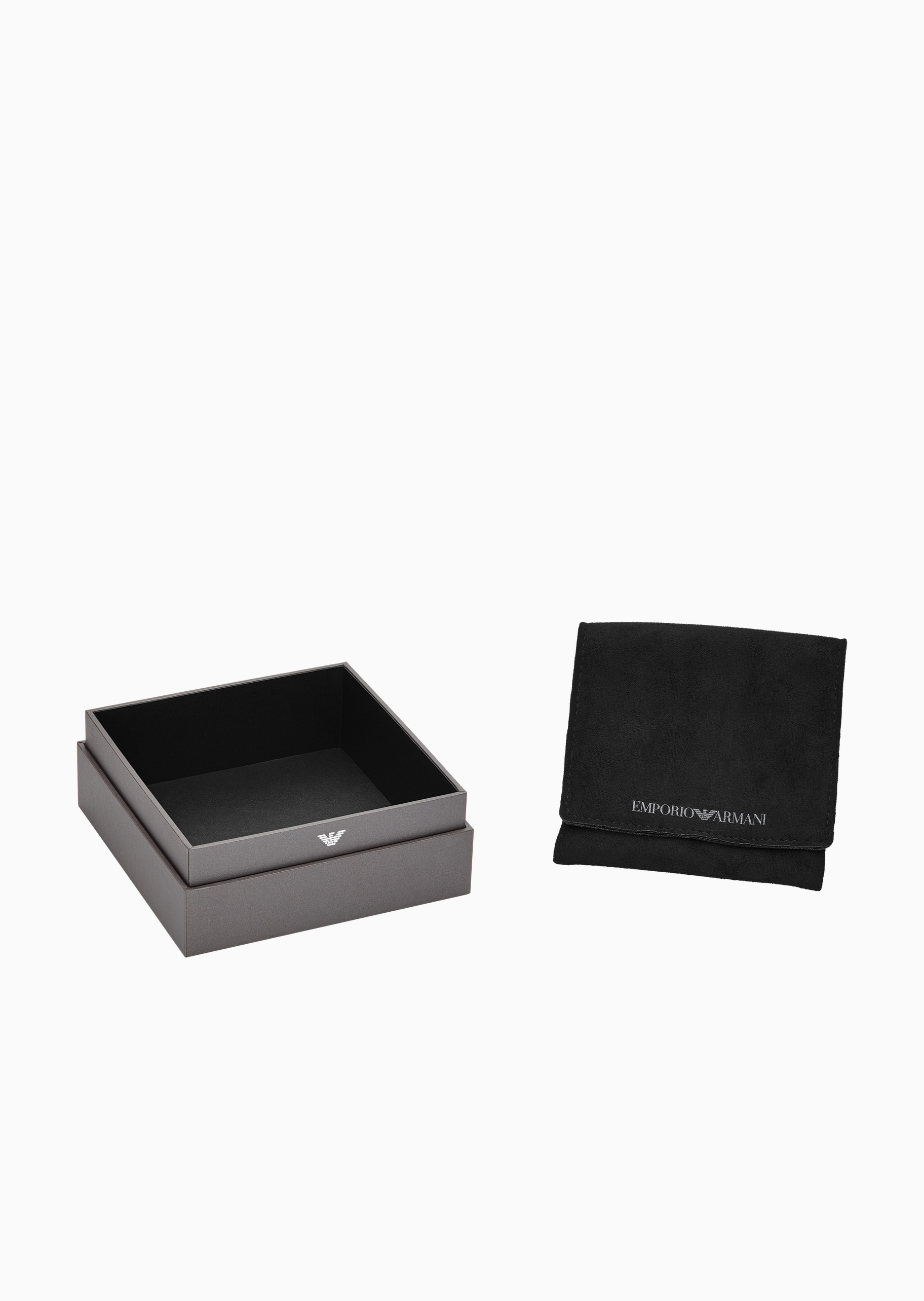 Emporio Armani 女士密镶小熊爱心龙虾扣Y形项链