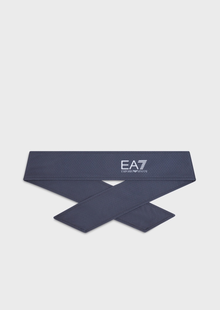 EA7 经典LOGO网球头带