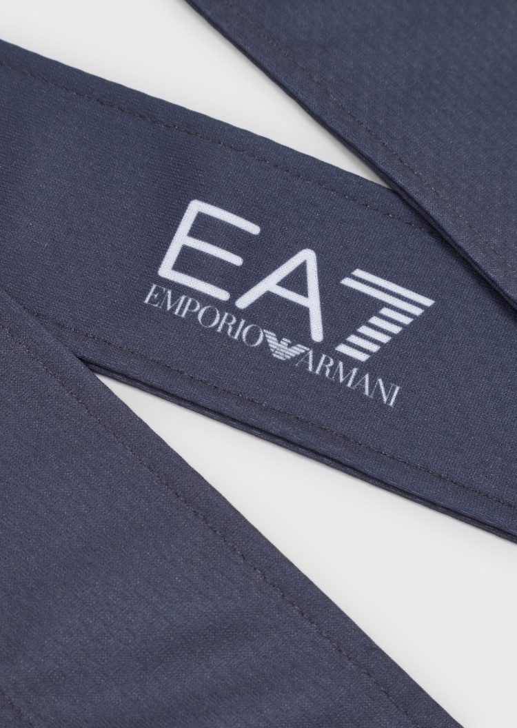 EA7 经典LOGO网球头带