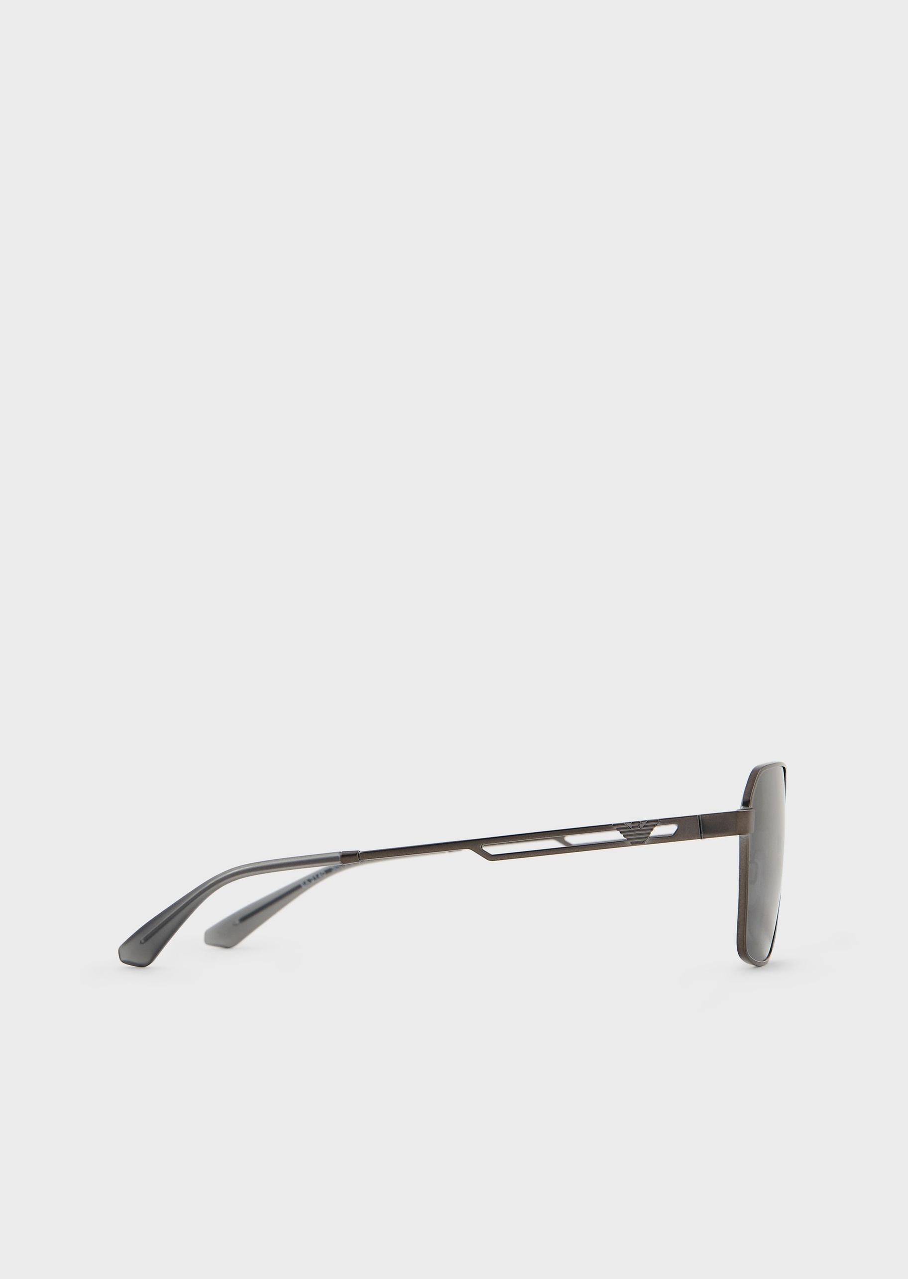Emporio Armani 男士个性镂空金属框太阳眼镜