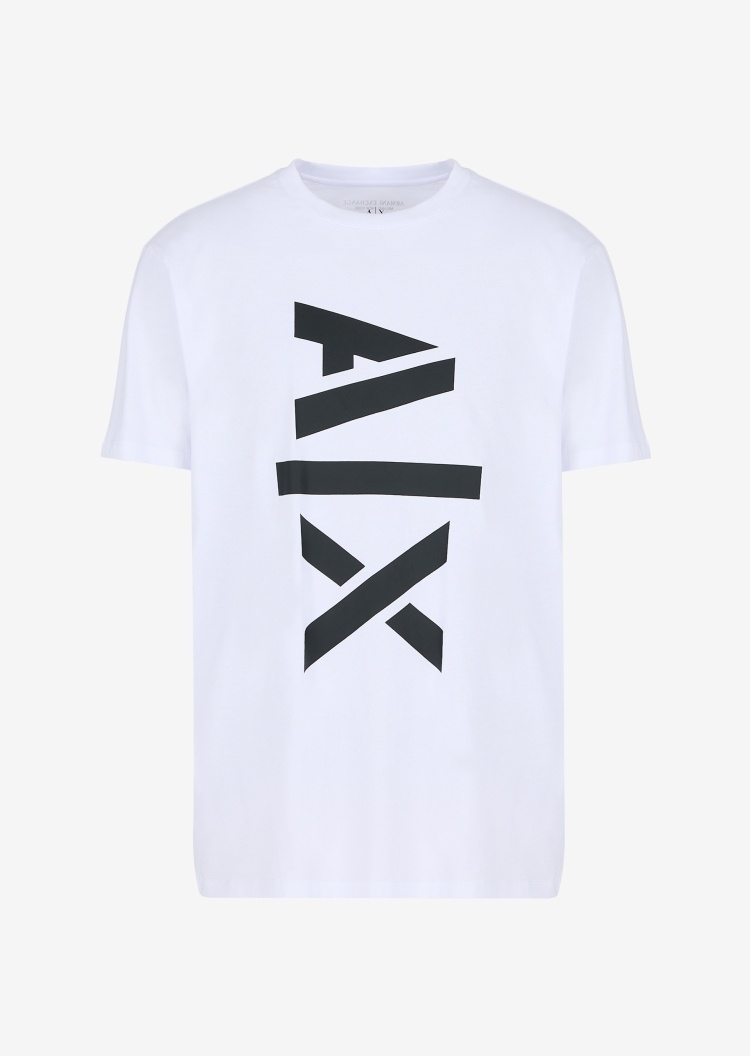 ARMANI EXCHANGE 男士圆领合身全棉短袖T恤