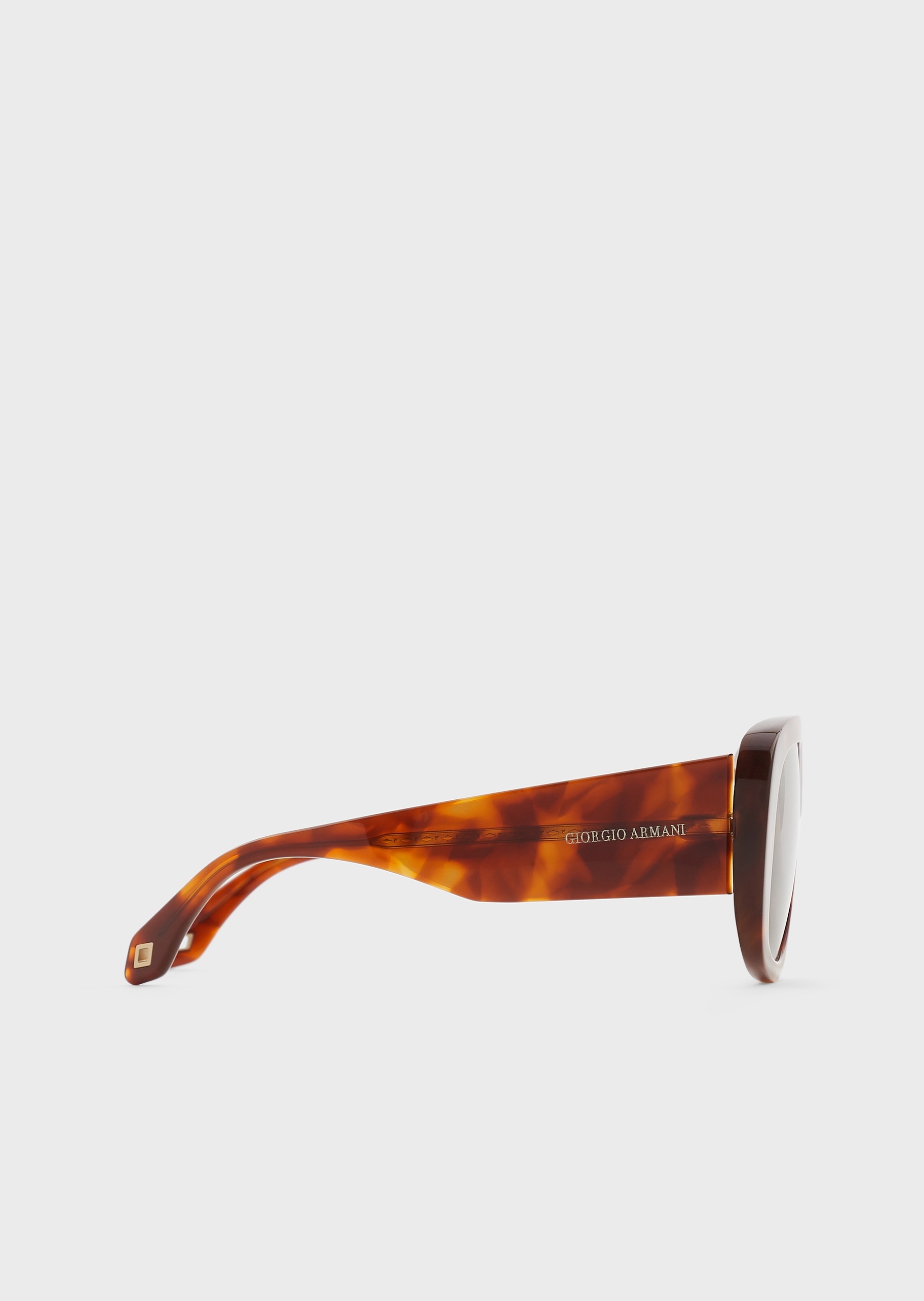 Giorgio Armani 男士个性斑纹粗框太阳眼镜