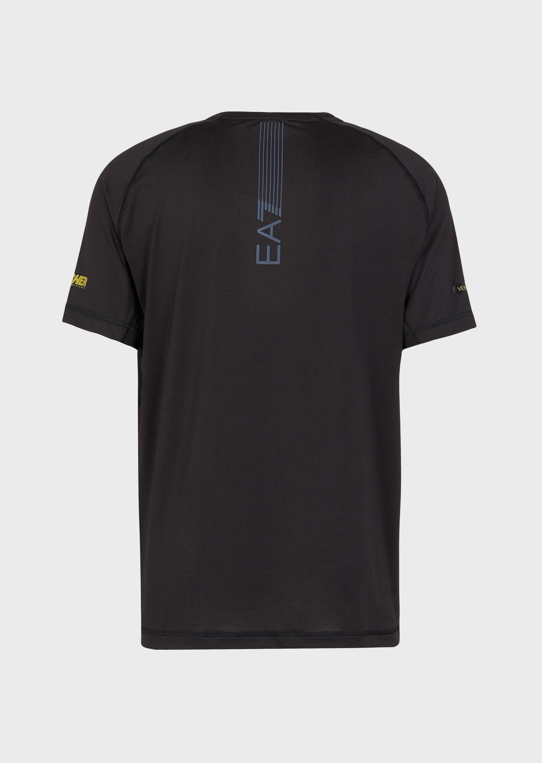 EA7 男士VENTUS 7合身短袖圆领跑步T恤