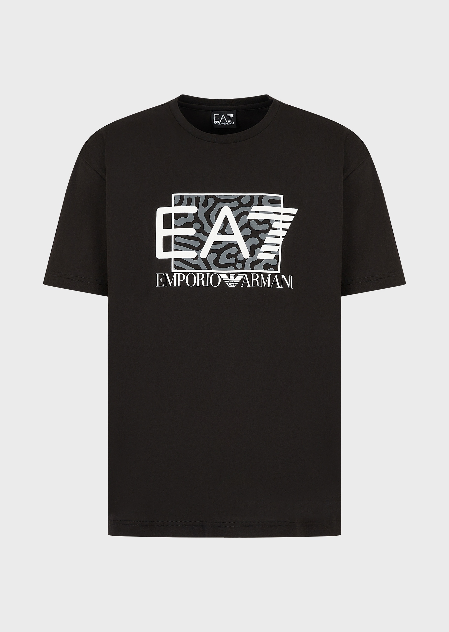 EA7 醒目街头风纯棉T恤