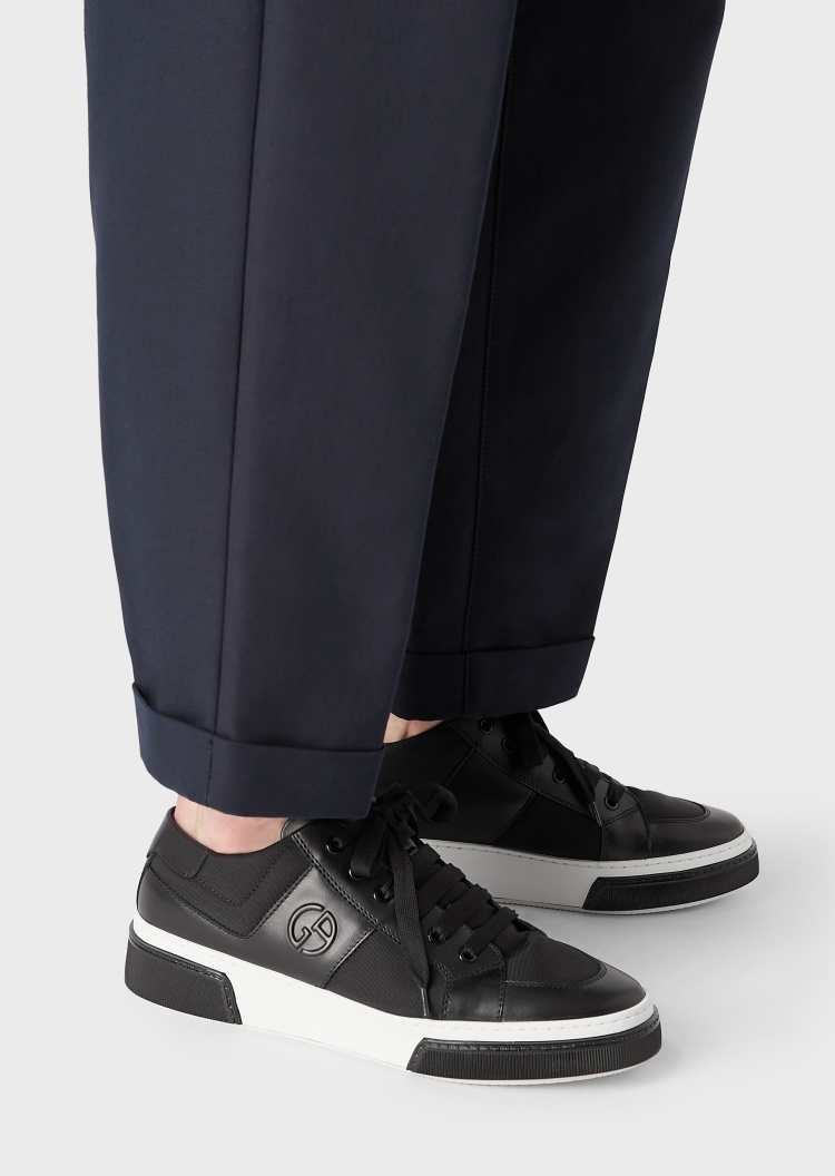 Giorgio Armani 立体廓形单褶休闲裤