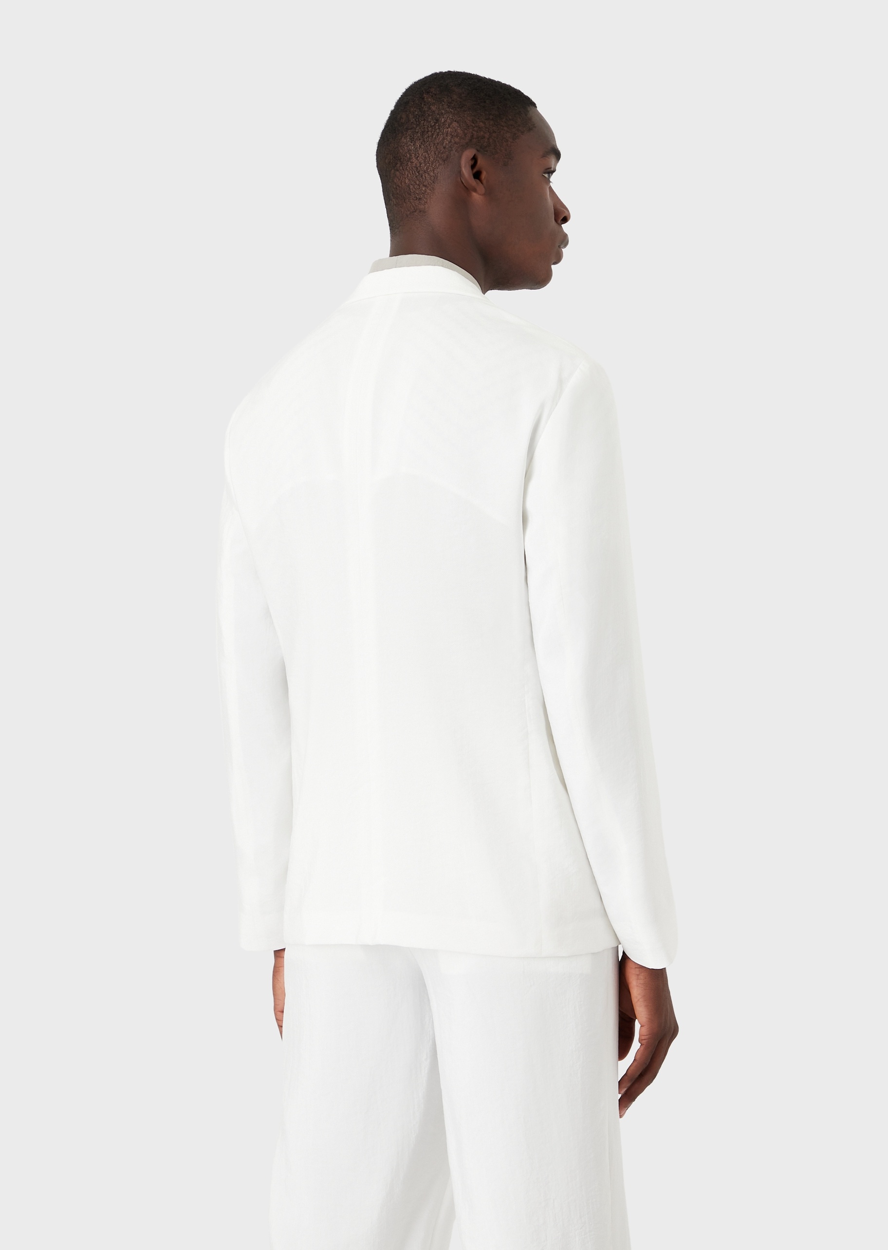 Giorgio Armani 胡歌同款双色平驳领西装外套