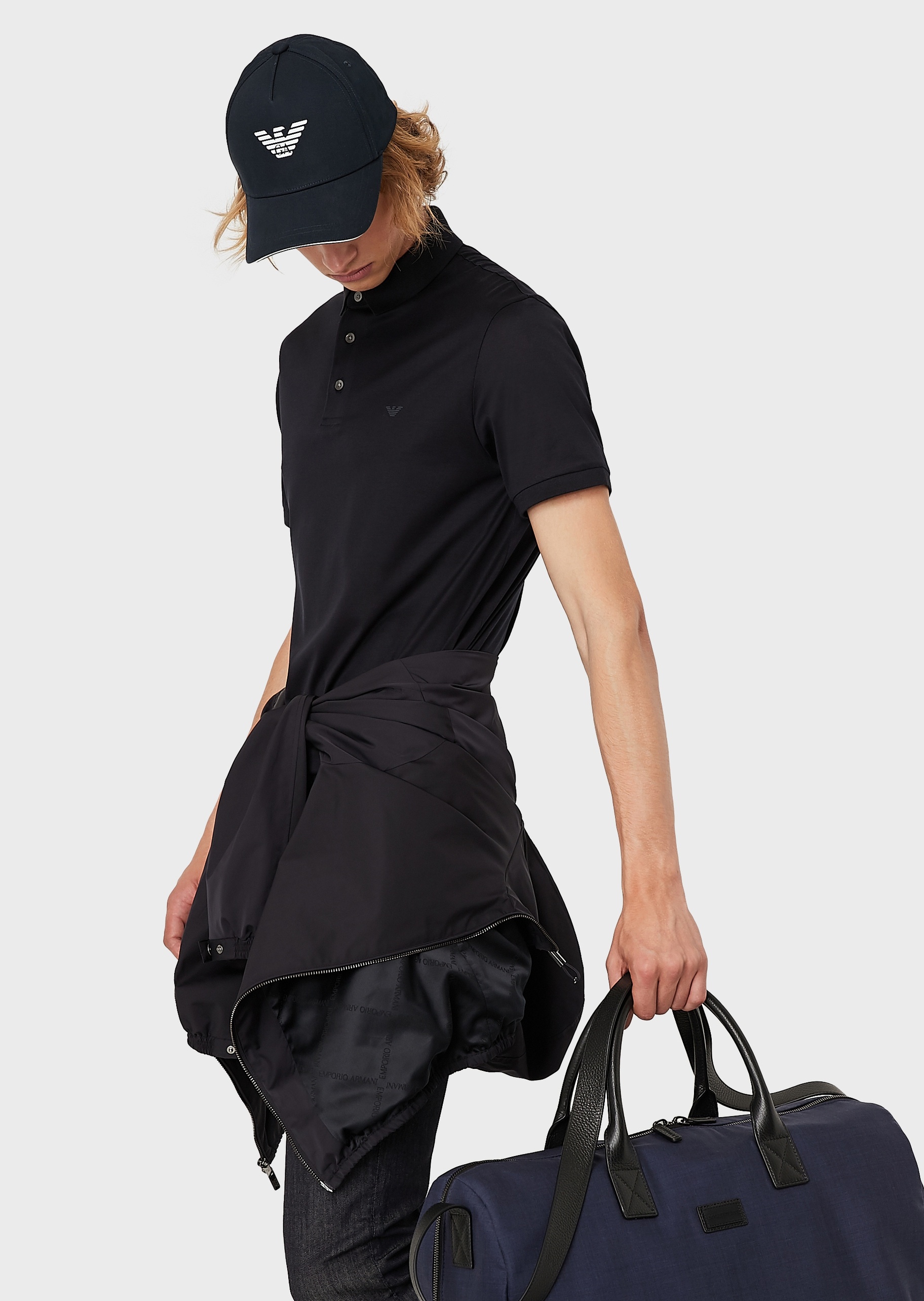 Emporio Armani 小鹰标LOGOPOLO衫