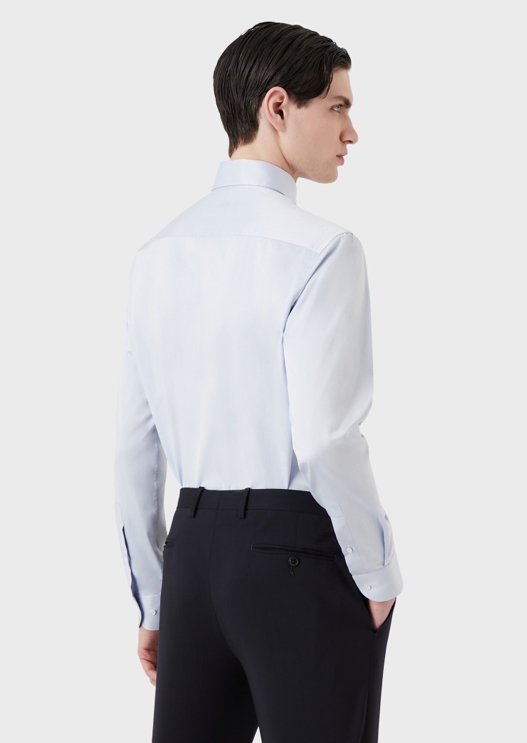 Giorgio Armani 棉质长袖衬衫