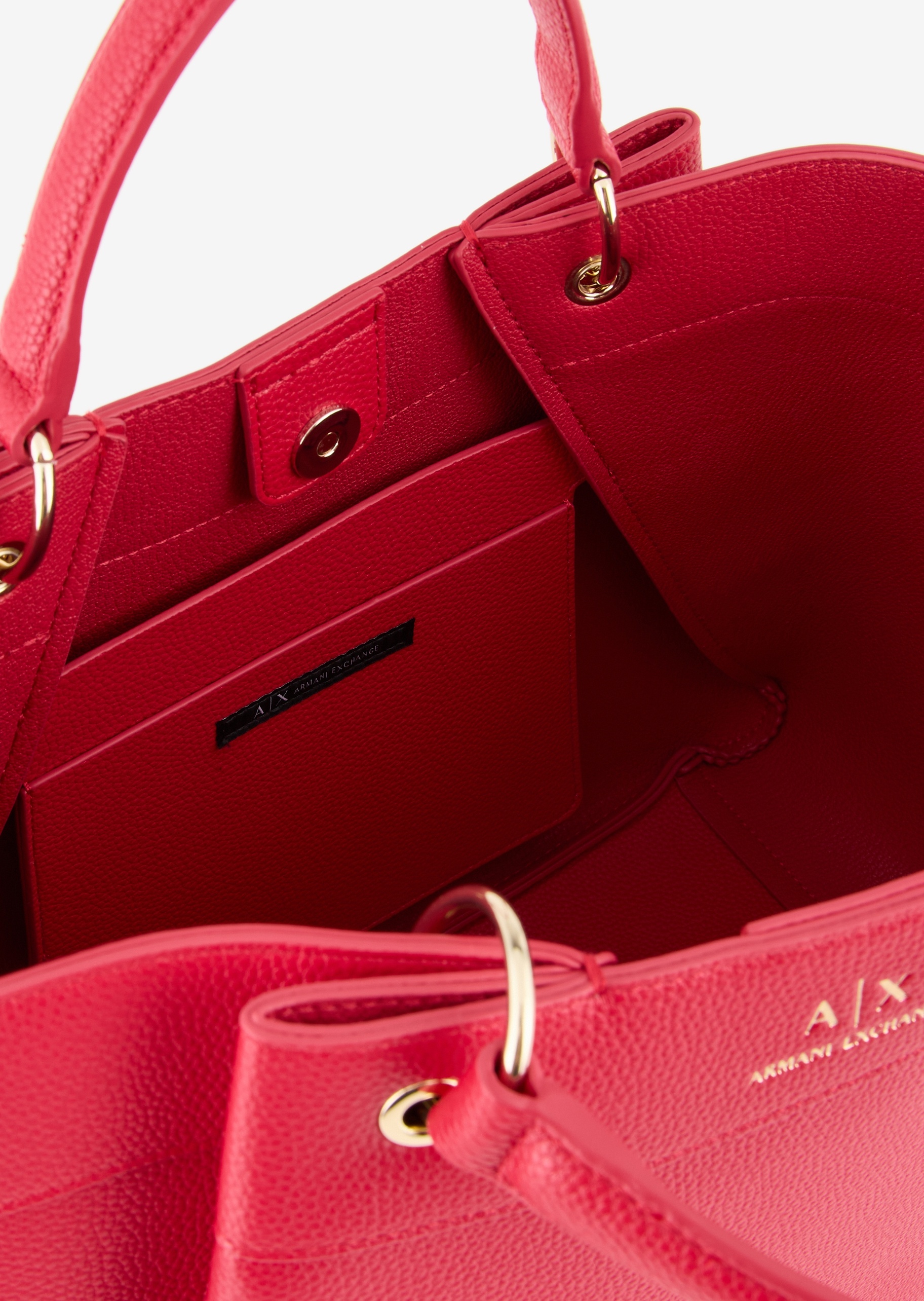 ARMANI EXCHANGE 女士渐变式肩带大号托特包