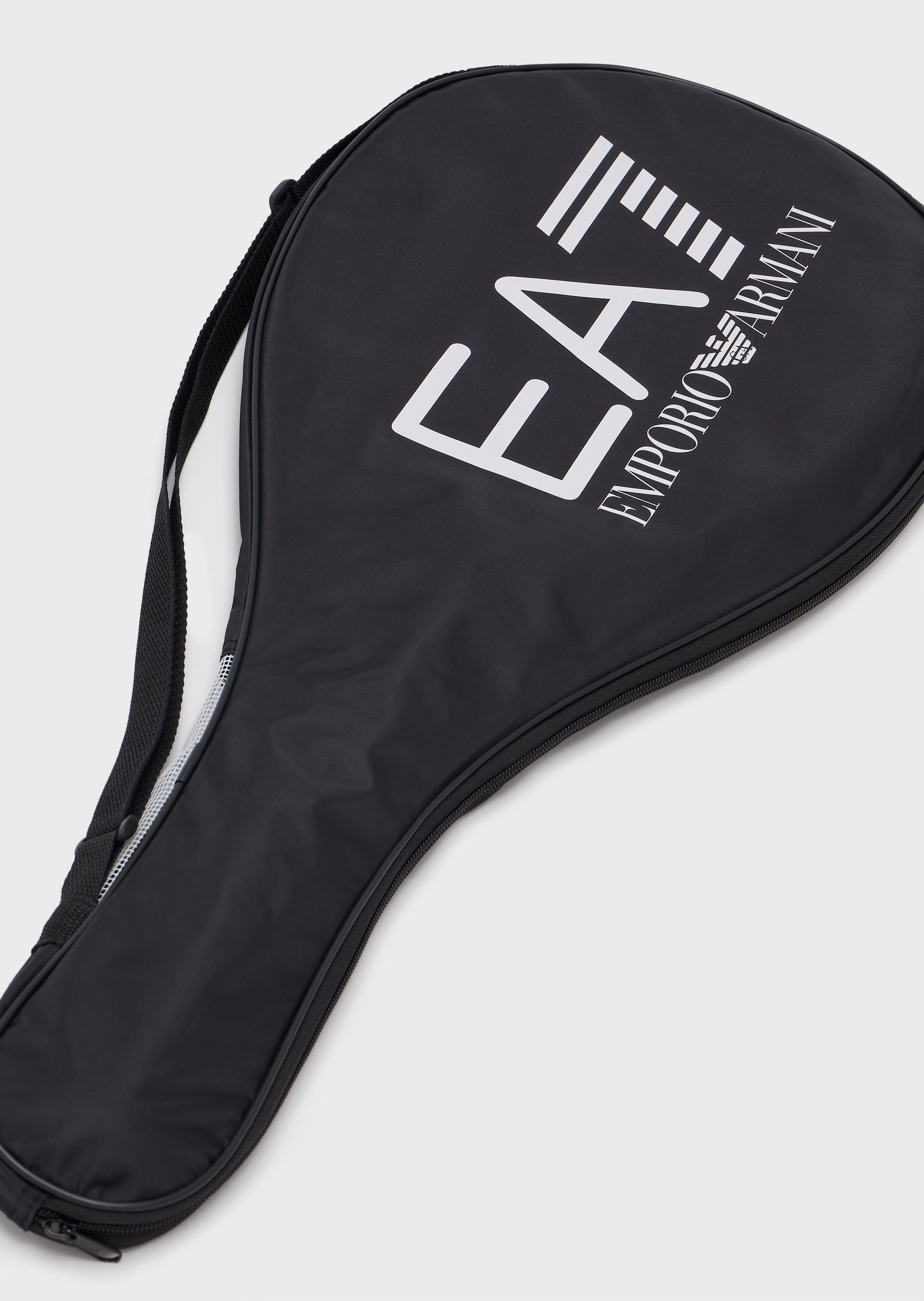 EA7 男条纹大标识网球拍