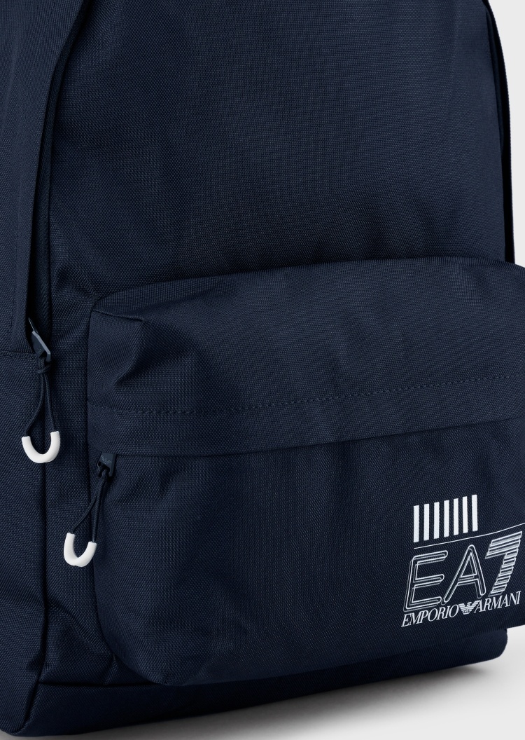 EA7 印花标识大容量双肩包