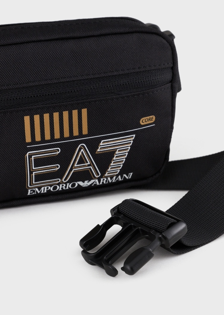 EA7 插扣调节斜挎腰包