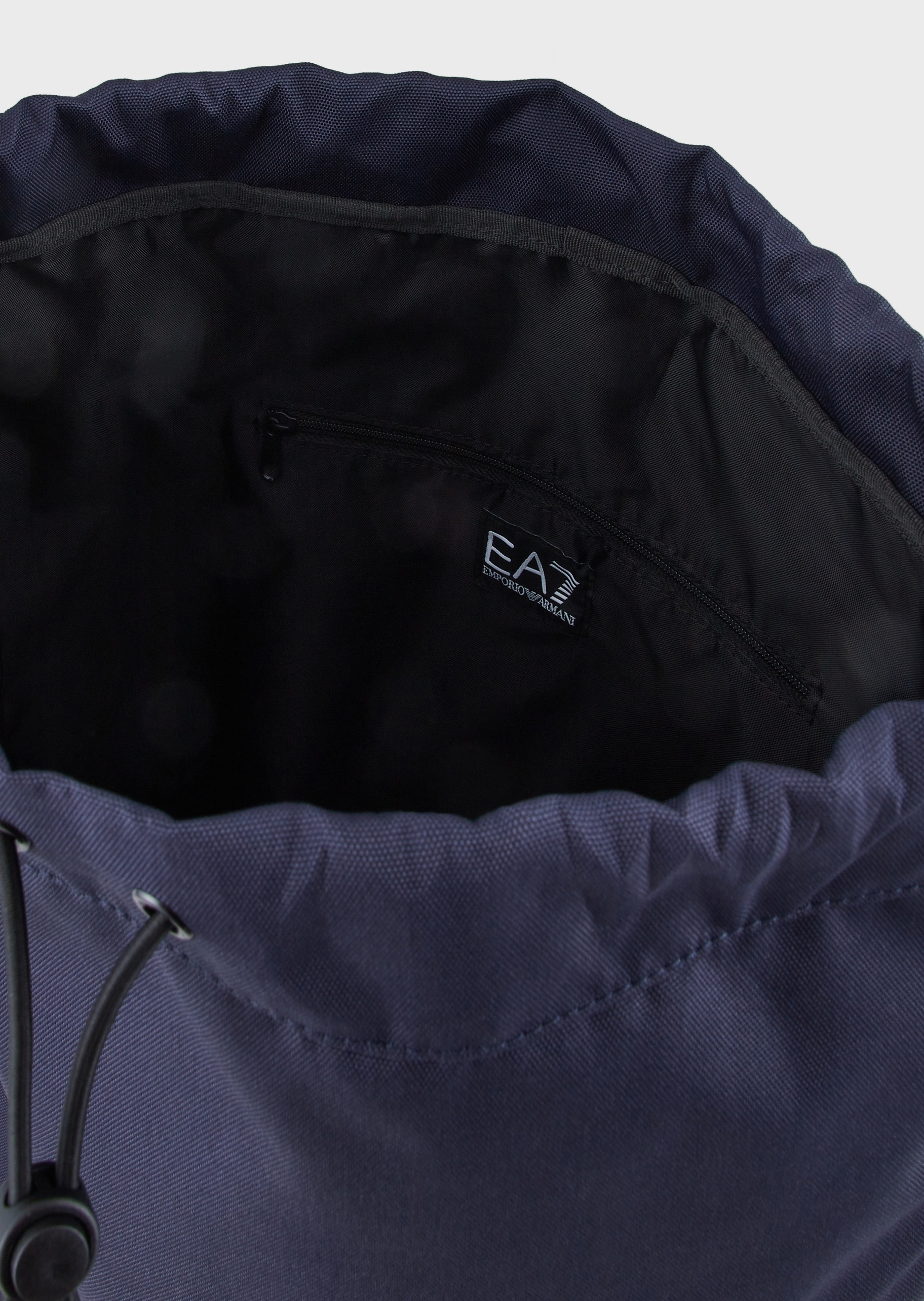 EA7 调节带标识双肩包