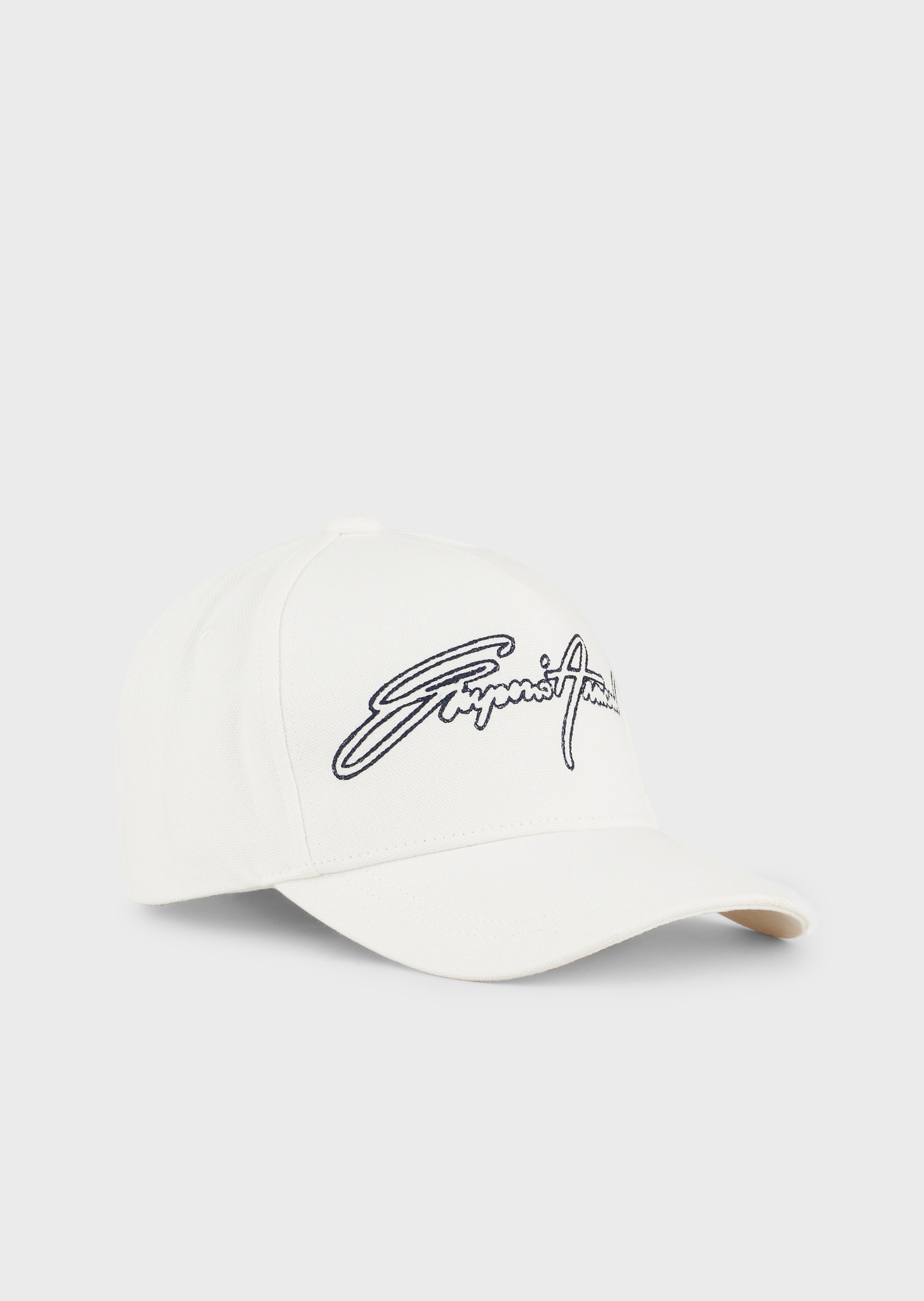 Emporio Armani 刺绣标识棉质棒球帽