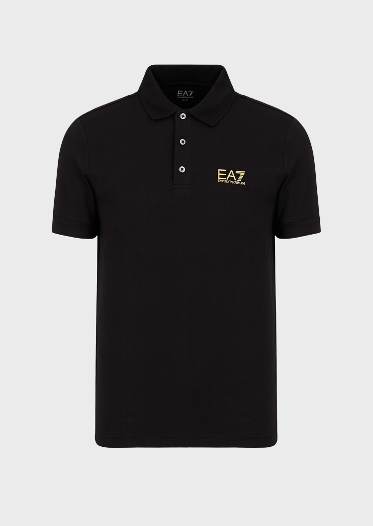 EA7 运动短袖POLO衫
