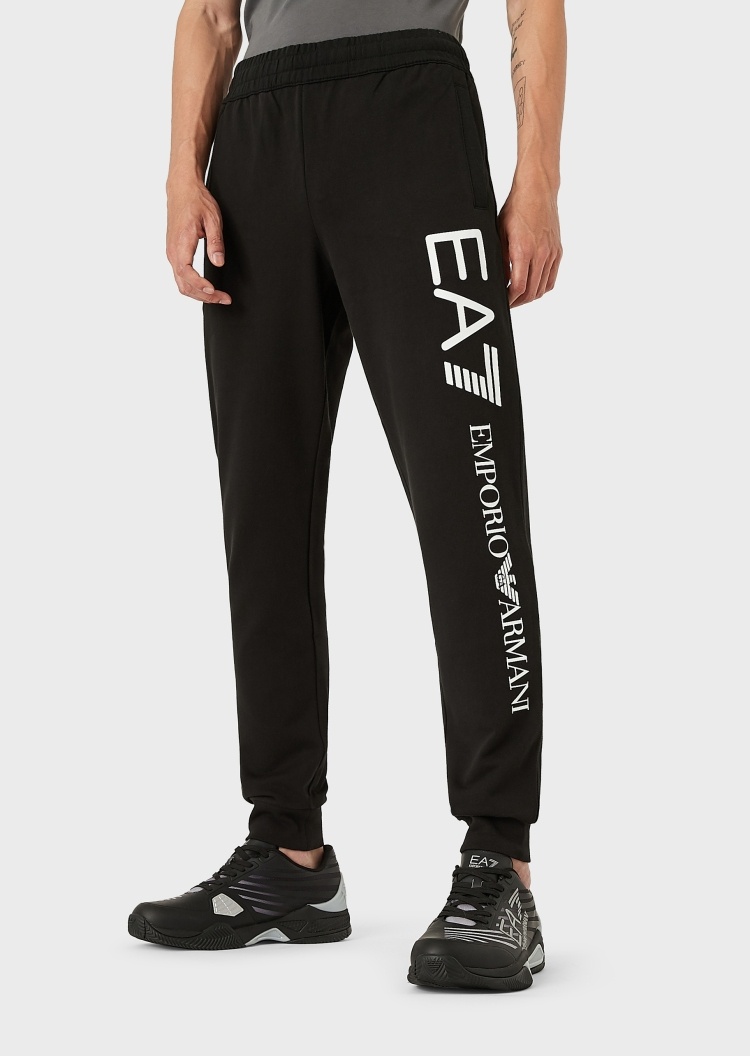 EA7 棉质休闲卫裤