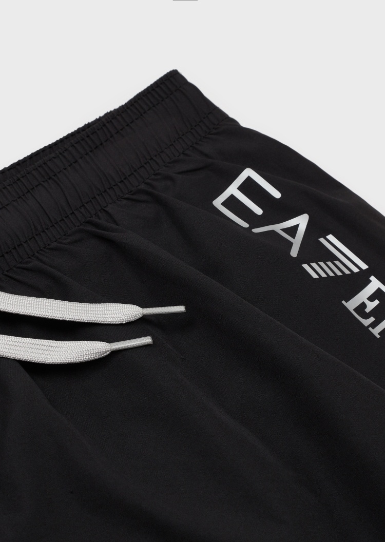 EA7 单侧标识沙滩裤